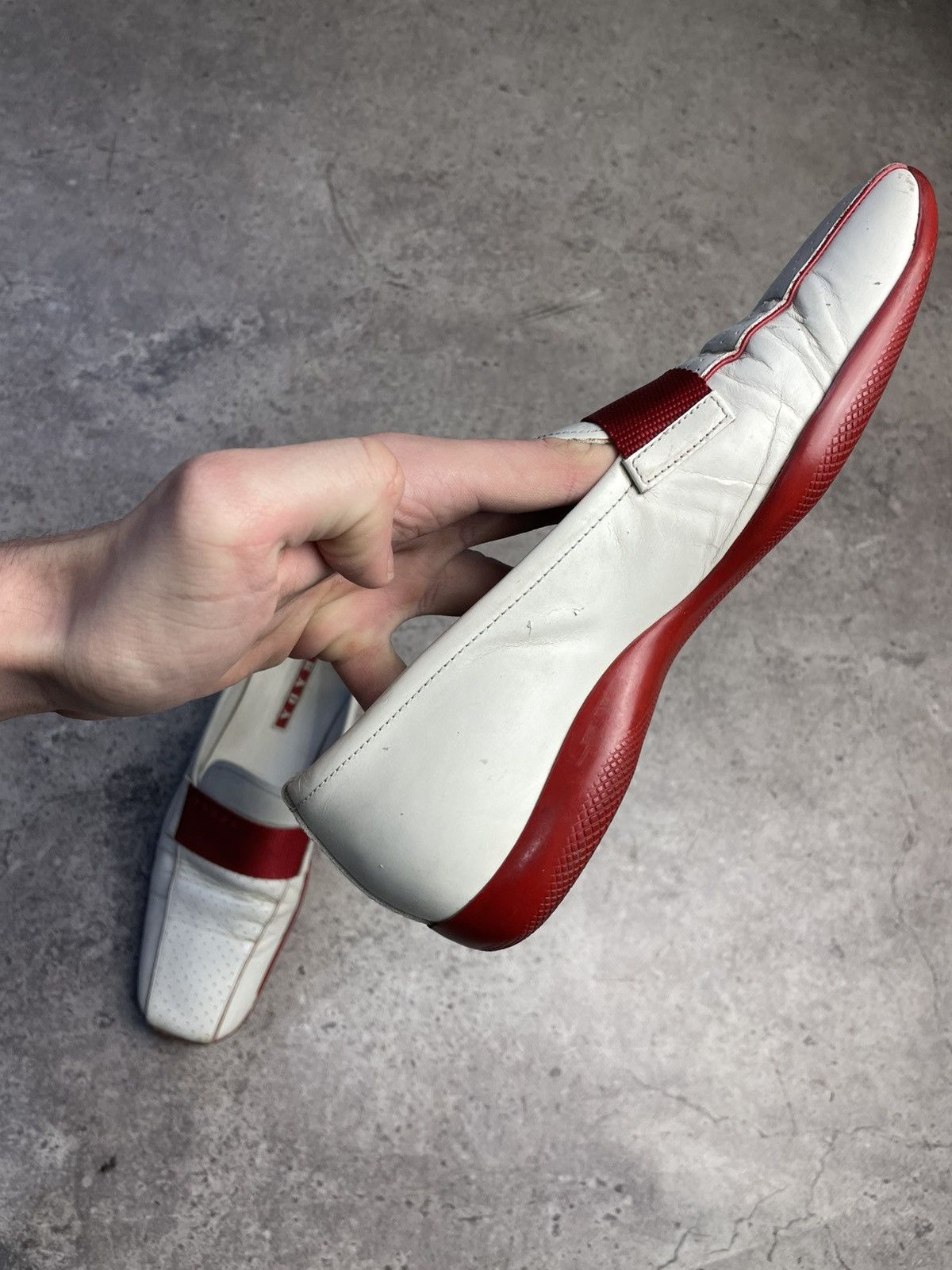 Prada Vintage Leather Prada Loafers Size US 8.5 / IT 38.5 - 10 Thumbnail