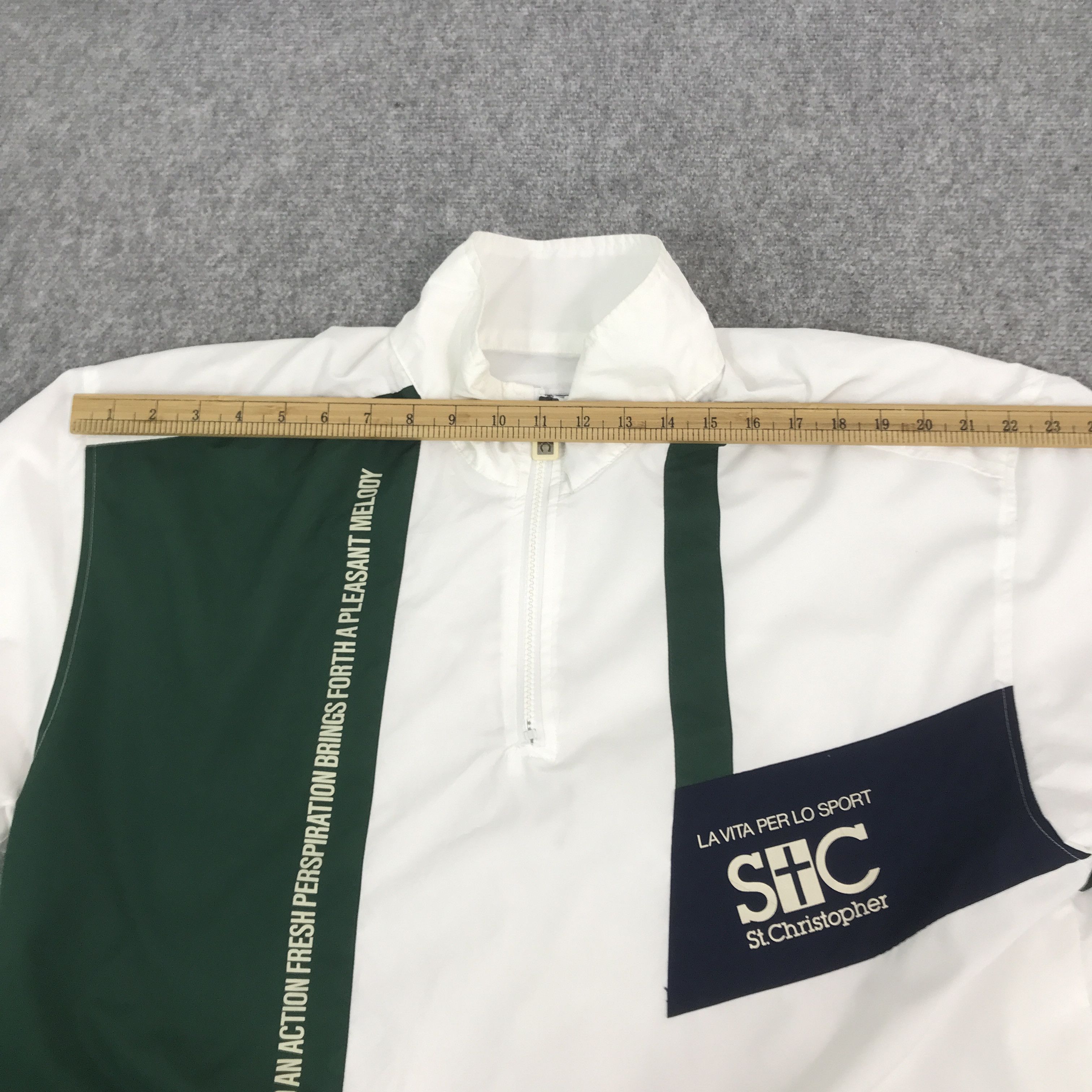 Japanese Brand Rare st.christopher Windbreaker Japan Sport Jacket Size US M / EU 48-50 / 2 - 5 Thumbnail