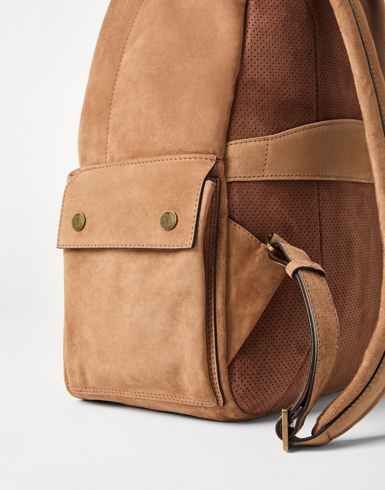 Brunello Cucinelli o1la1rc1a0326 Size: OS / Backpack in Brown Size ONE SIZE - 4 Thumbnail