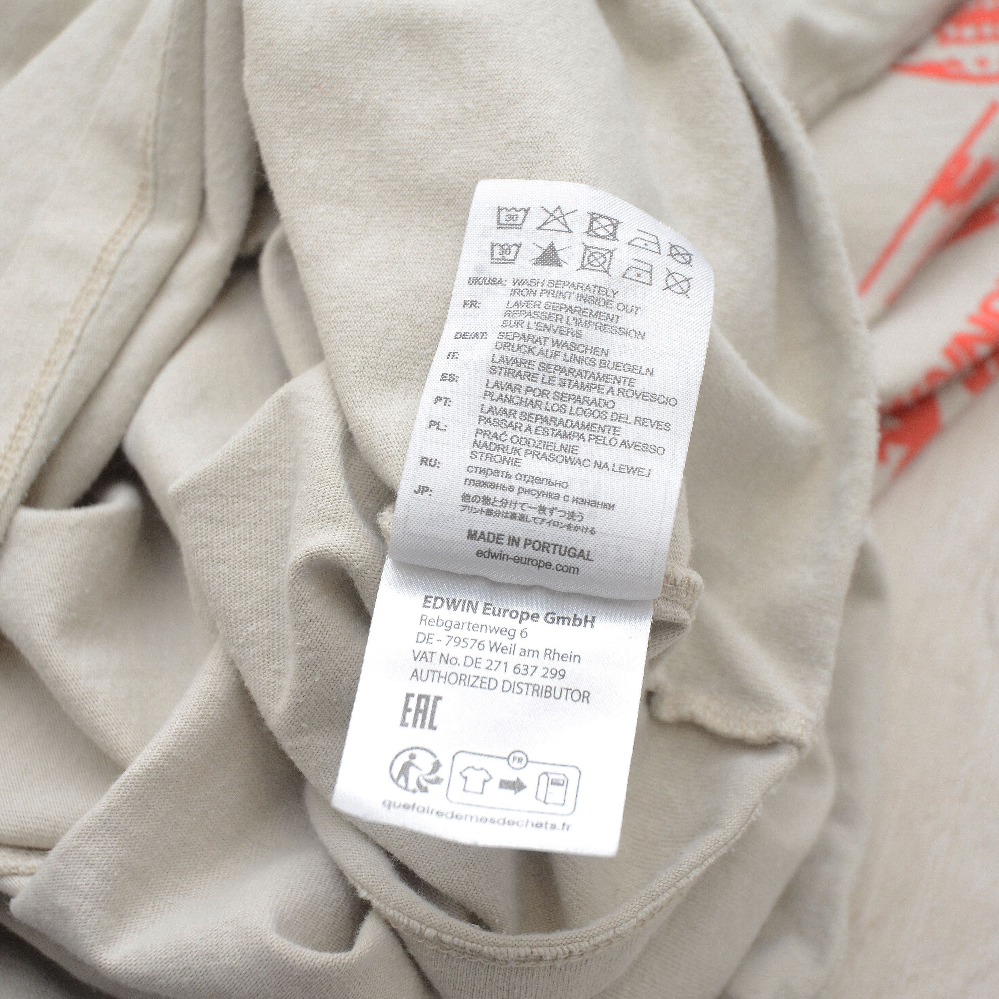 Edwin Edwin Tokyo Sabotage T-Shirt Pelican Oversized Jaspens Cars Size US M / EU 48-50 / 2 - 13 Thumbnail