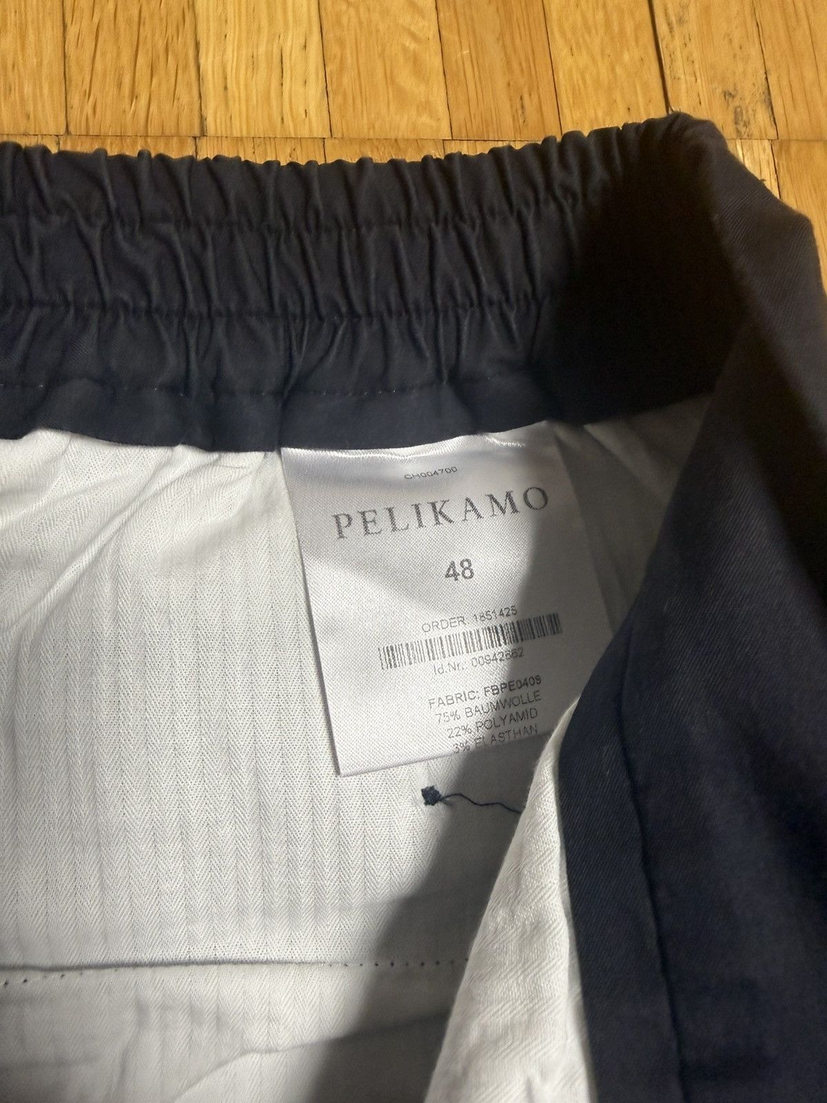 Other Pelikamo Navy Lightweight Trousers Size 48/ 32 Made in EU Size US 32 / EU 48 - 3 Thumbnail