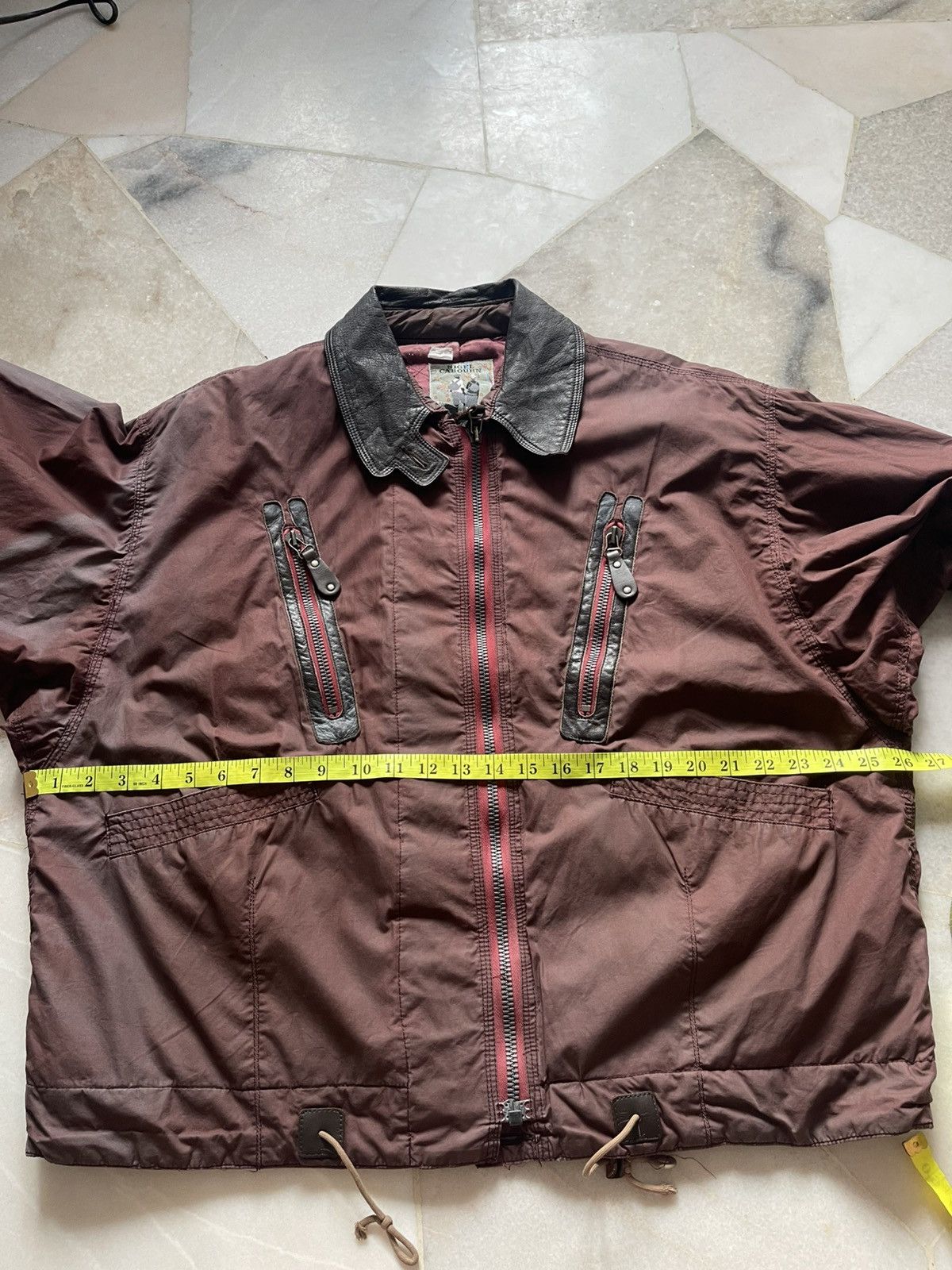 Nigel Cabourn 80s 90s Nigel Caboun Faded Flight Jacket 96 Size US L / EU 52-54 / 3 - 17 Thumbnail