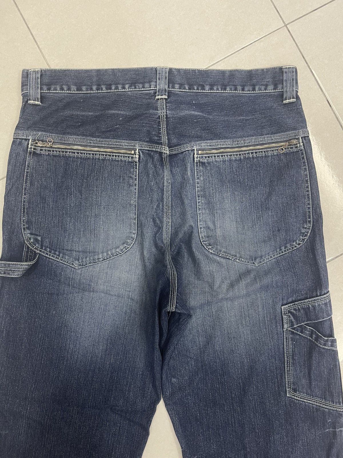 MasterPiece Masterpiece Japan Hectic Painter Pants Denim Streetwear Size US 38 / EU 54 - 9 Thumbnail