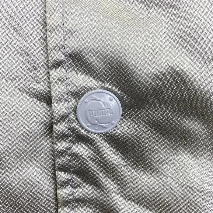 Puma Vtg 90’ PUMA JASPO JAPAN Stock Logo Grey Jacket Windbreaker Size US L / EU 52-54 / 3 - 6 Thumbnail