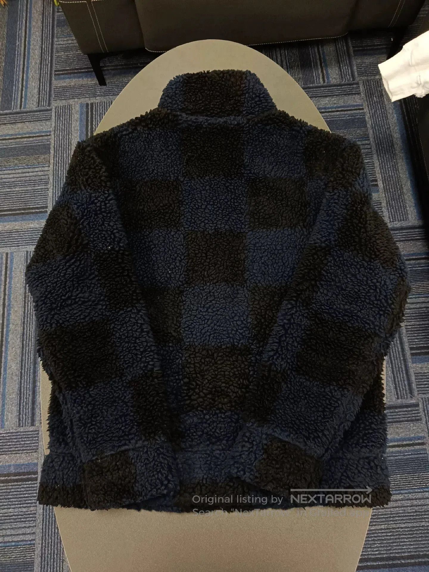 Louis Vuitton louis vuitton plaid fleece jacket blue black. Size US L / EU 52-54 / 3 - 2 Thumbnail