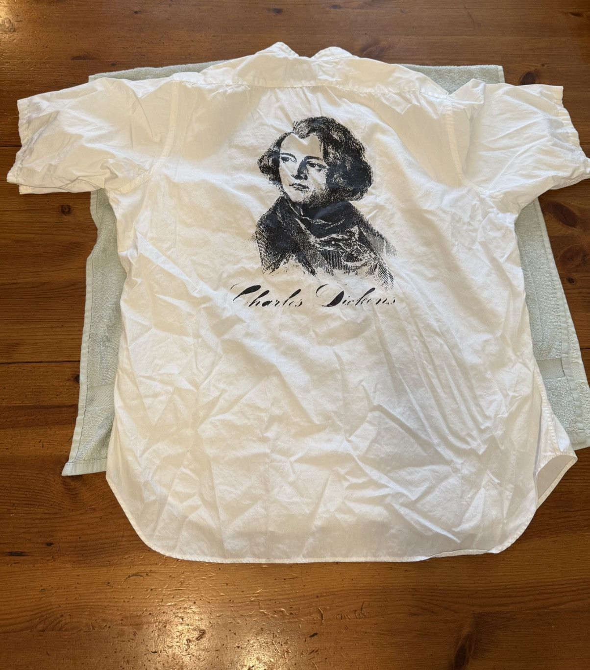 Libertine × Vintage Libertine Charles Dickens Button Down Tee Size US L / EU 52-54 / 3 - 3 Thumbnail