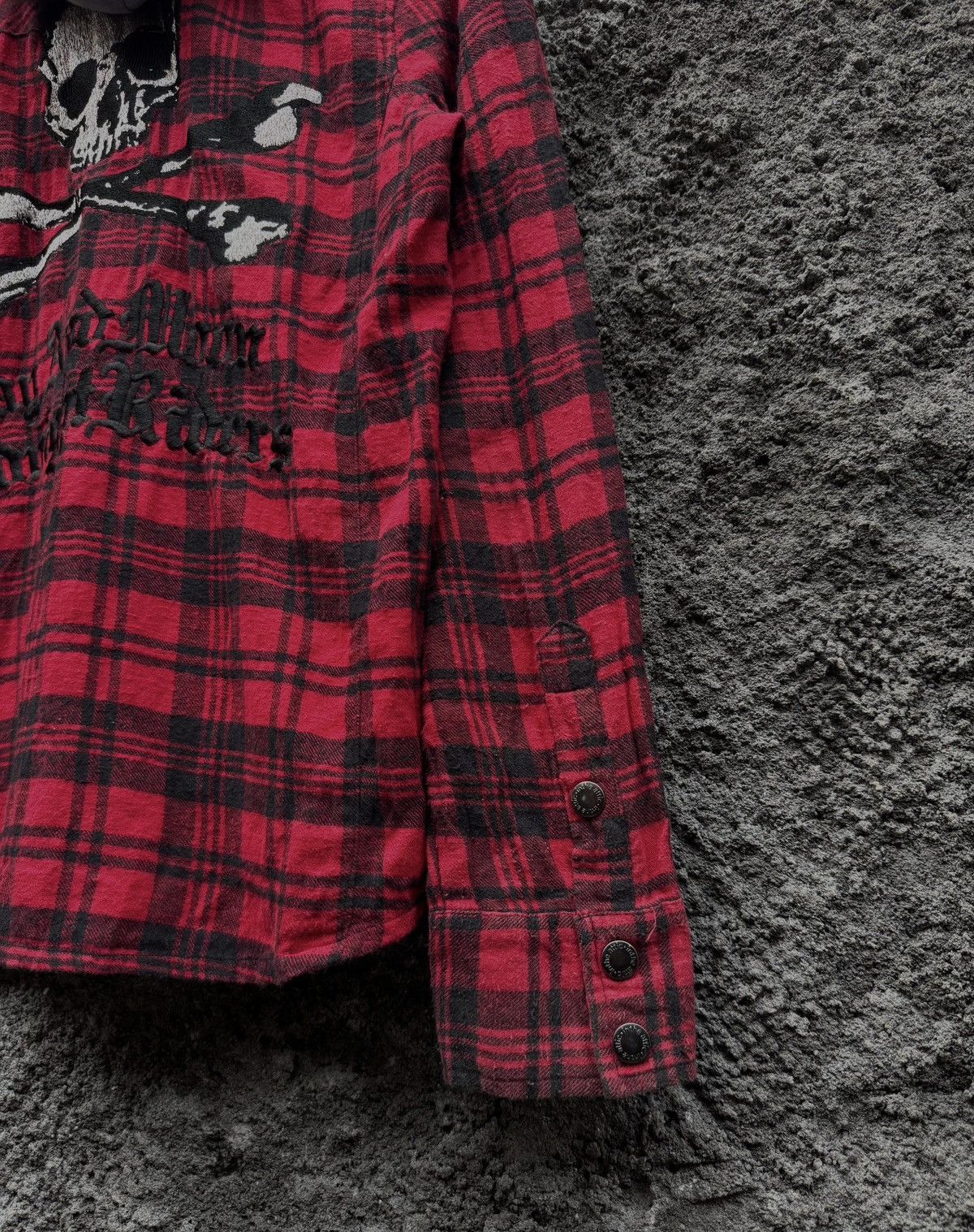 Hysteric Glamour Y2k skull ifsixwasnine flannel hoodie Size US M / EU 48-50 / 2 - 5 Thumbnail
