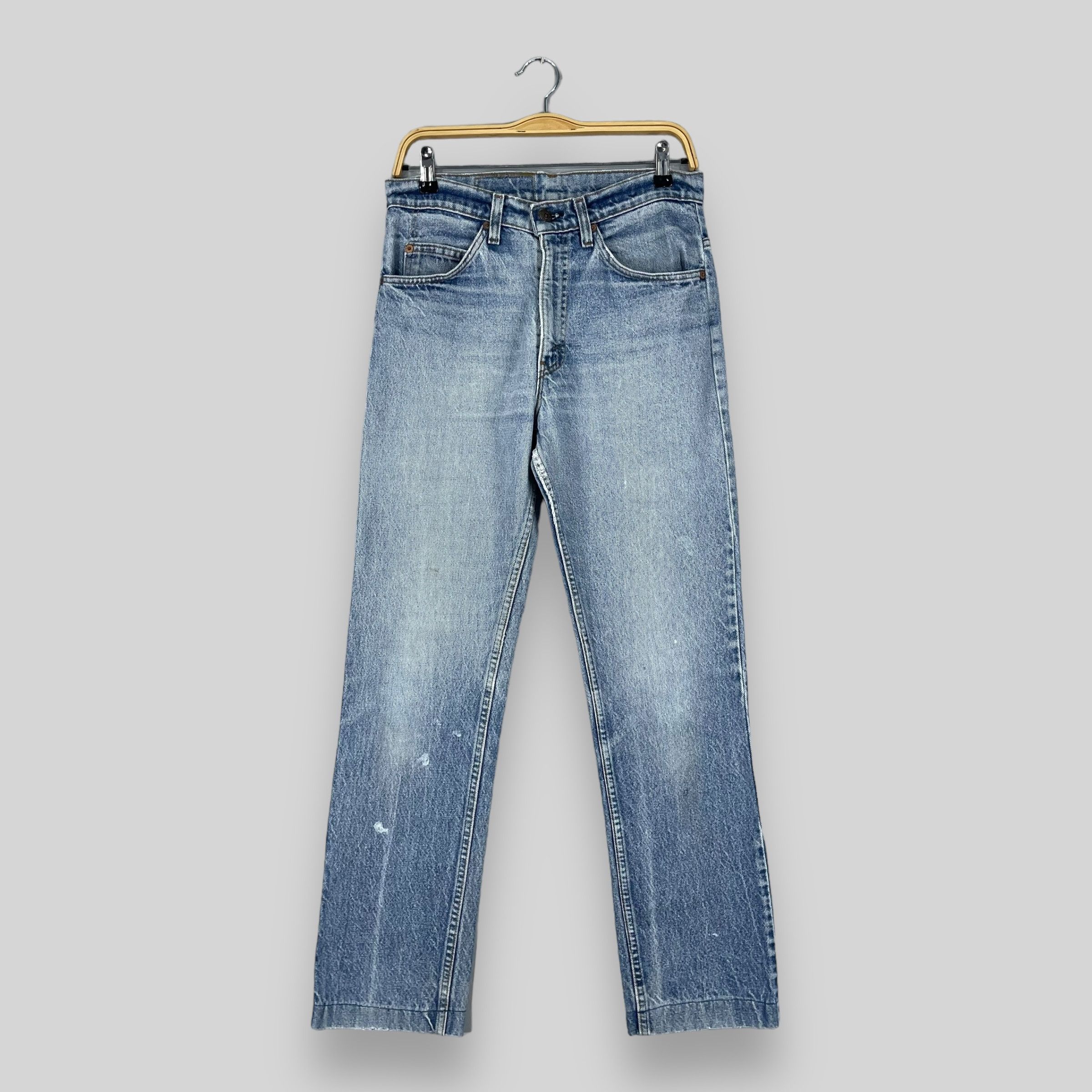 Levi's × Vintage W29 L31 Vintage Distressed Levis 505 Orange Tab Jeans Size US 29 - 1 Thumbnail