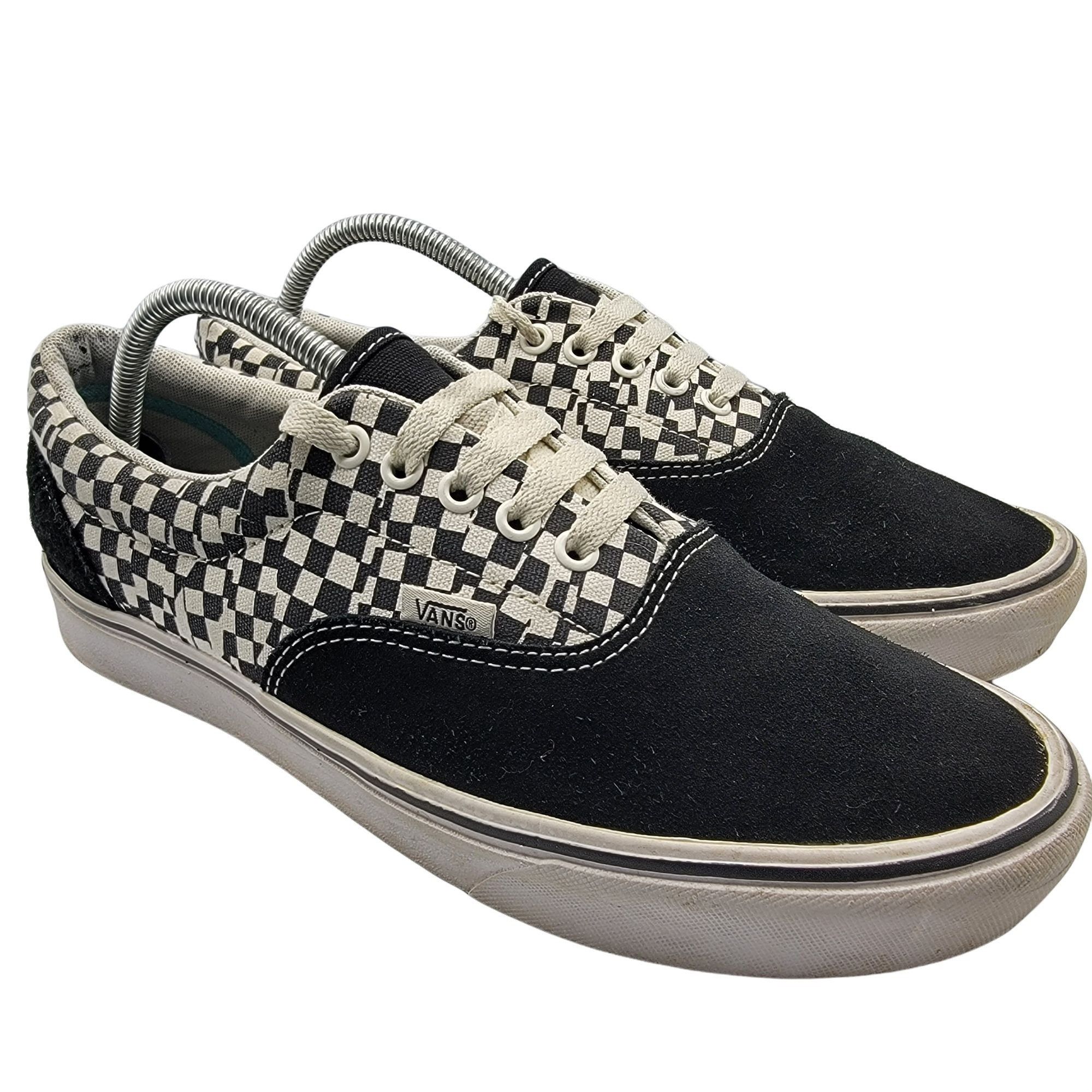 Vans Vans Comfycush Era Mens 9.5 Checkerboard Black White Casual Size US 9.5 / EU 42-43 - 1 Thumbnail