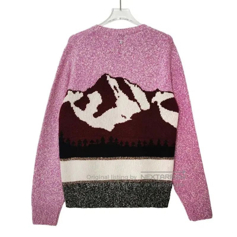 Chanel Chanel Pink Cashmere Blend Pullover Sweater . Size M / US 6-8 / IT 42-44 - 2 Thumbnail