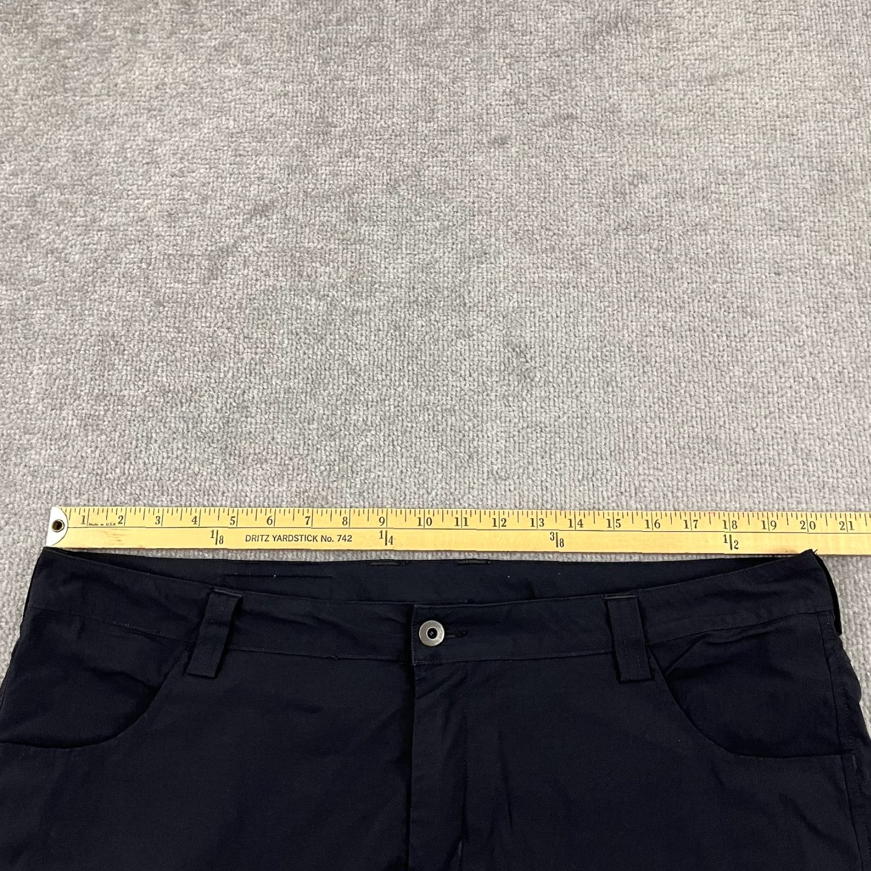 GORUCK GORUCK Simple Pants Black Nylon Outdoor Travel Hiking Sz 40 Regular 33" Inseam Mens Unisex Size 27" / US 4 / IT 40 - 3 Thumbnail
