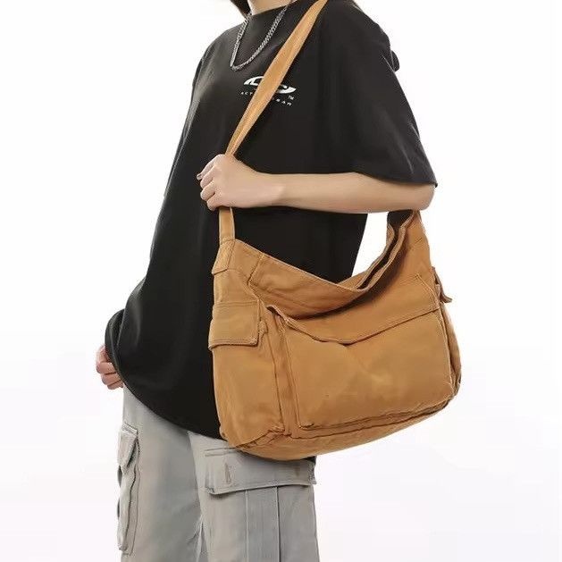 Other Washed Canvas Shoulder Bag Size ONE SIZE - 4 Thumbnail