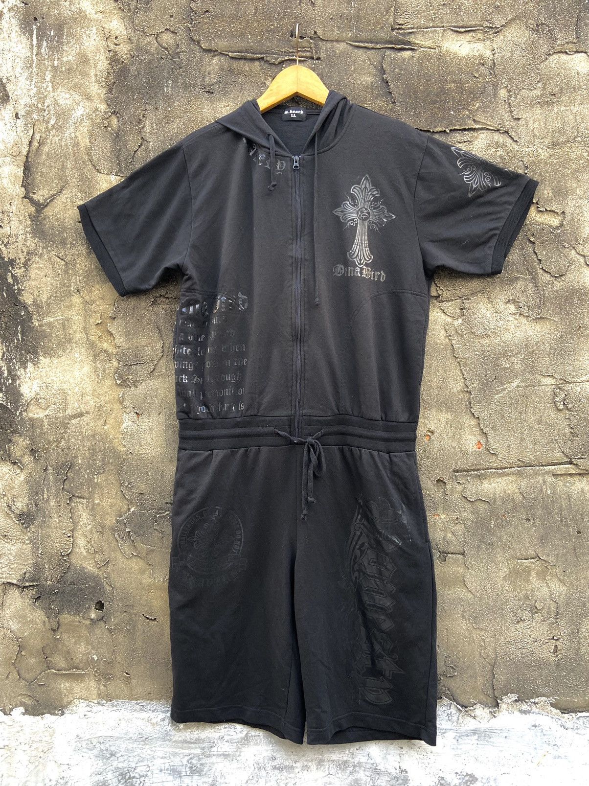 If Six Was Nine 💥 binding over 💥M.beard overal short pant with hoodie ifsix Size US XL / EU 56 / 4 - 1 Thumbnail