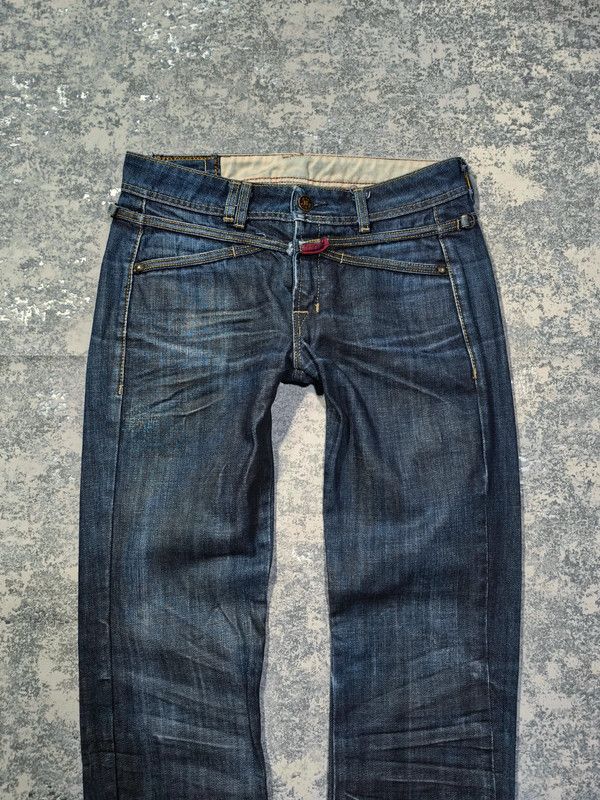 Marithe + Francois Girbaud Marithe et Francois Girbaud low rise waist jeans 00s vtg Size 30" / US 8 / IT 44 - 3 Thumbnail