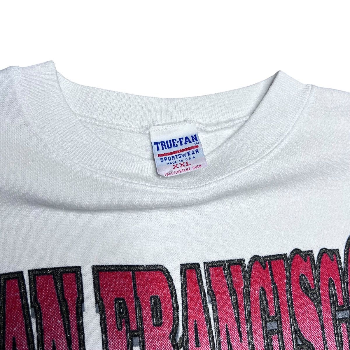 NFL 1995 NFL San Francisco 49ers True Fan Sportswear Sweatshirt Size US XXL / EU 58 / 5 - 2 Thumbnail