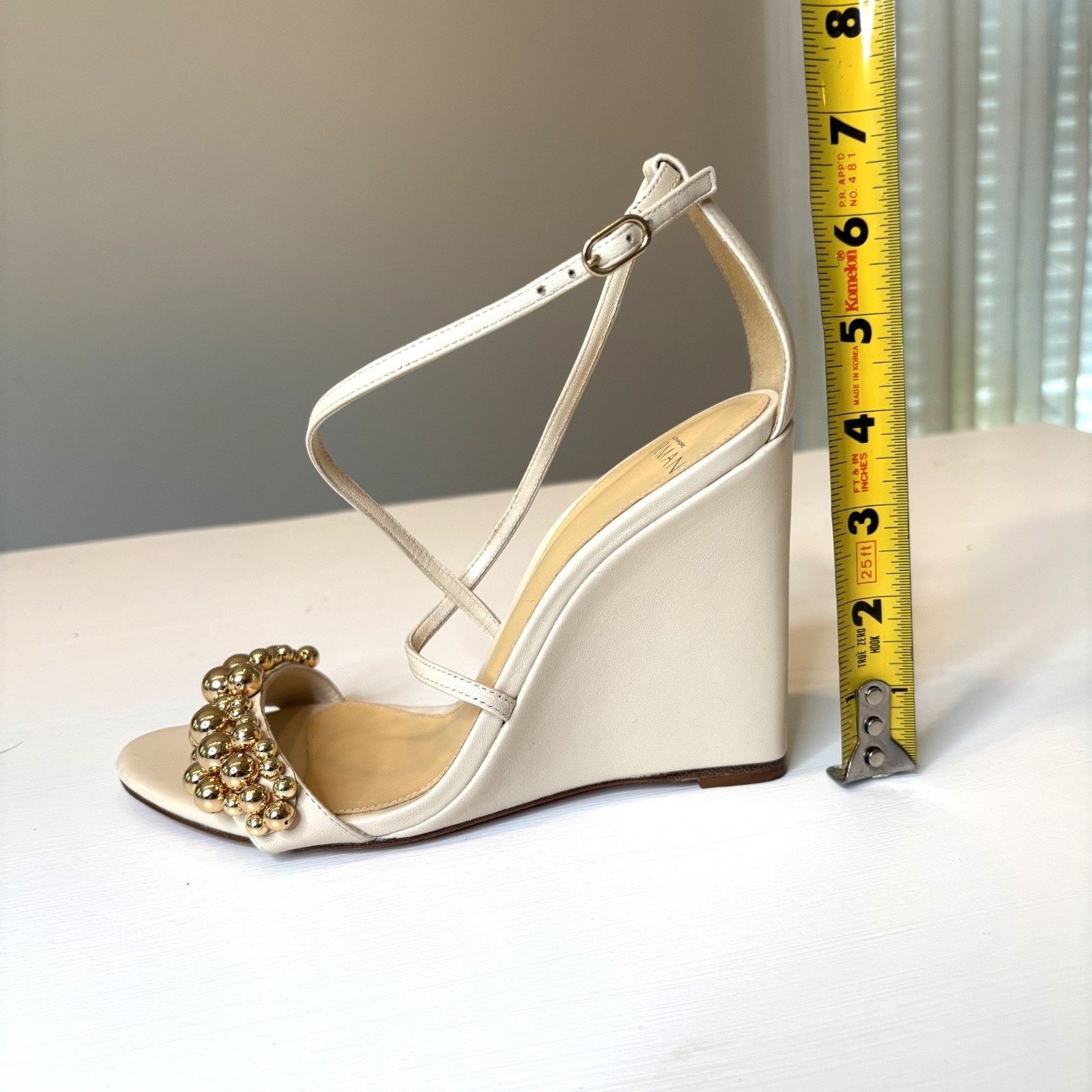 Alexandre Birman New Alexandre Birman Allie Wedge Sandals EU Sz 37.5 US Sz 7 Size US 7 / IT 37 - 12 Thumbnail