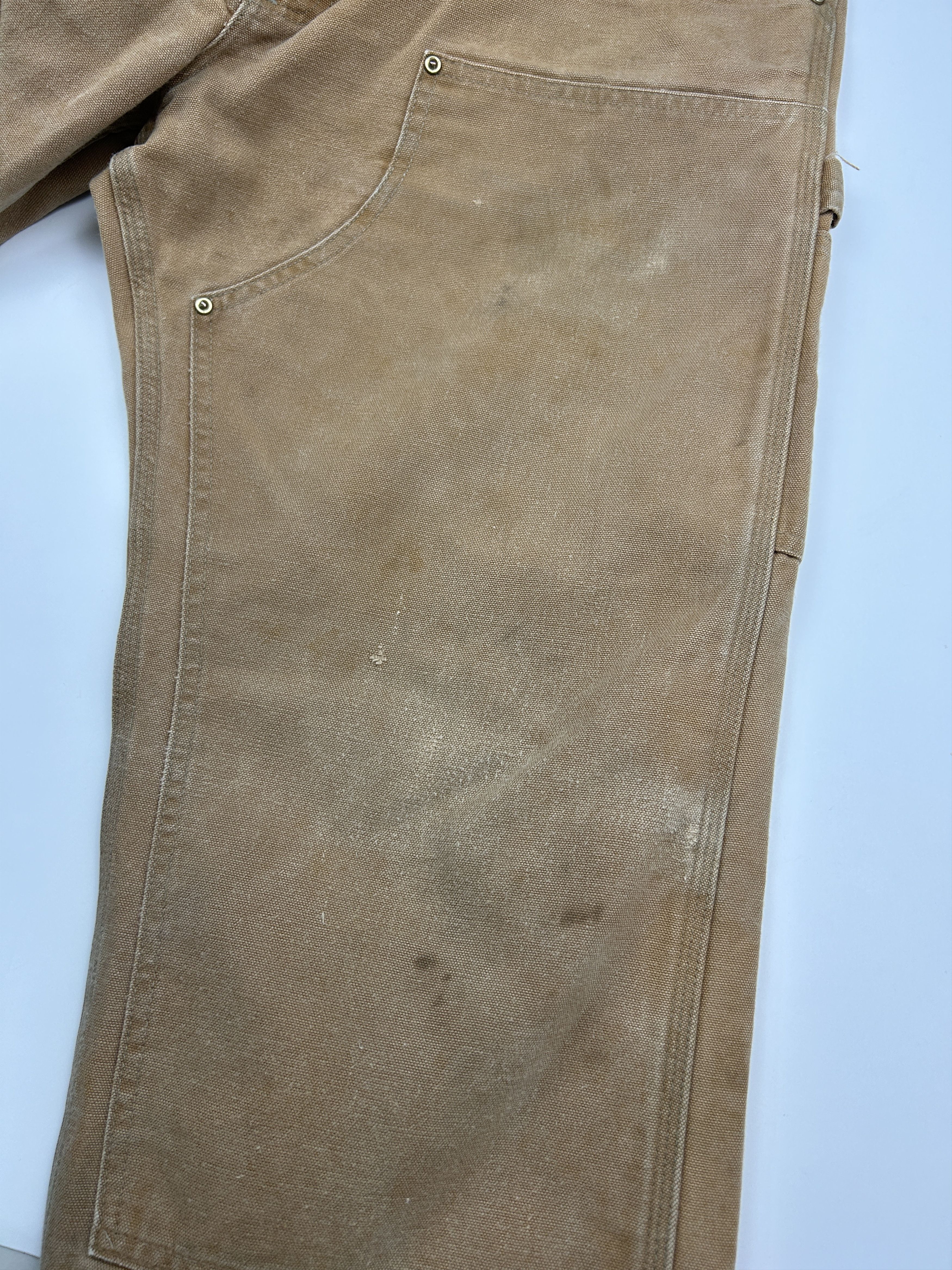 Carhartt Vintage 90s Carhartt Canvas Double Knee Pants Size 37W Size US 37 - 5 Thumbnail
