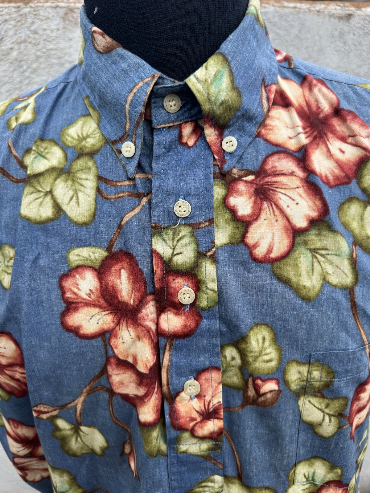 Reyn Spooner Reyn Spooner Classic Fit Multicolored Hawaiian Shirt Men's L Size US L / EU 52-54 / 3 - 3 Thumbnail
