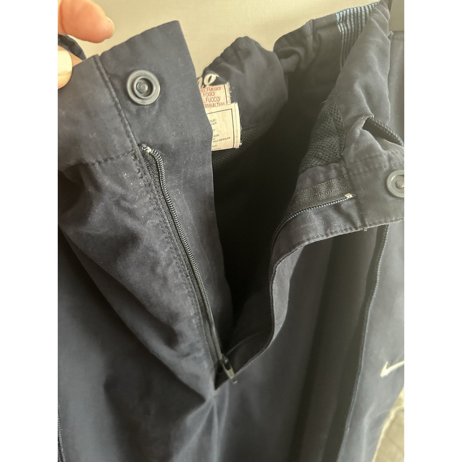 Nike Vtg Nike COR72Z Mens Blue Track Pants XXL Drawstring Joggers Size US 36 / EU 52 - 16 Thumbnail
