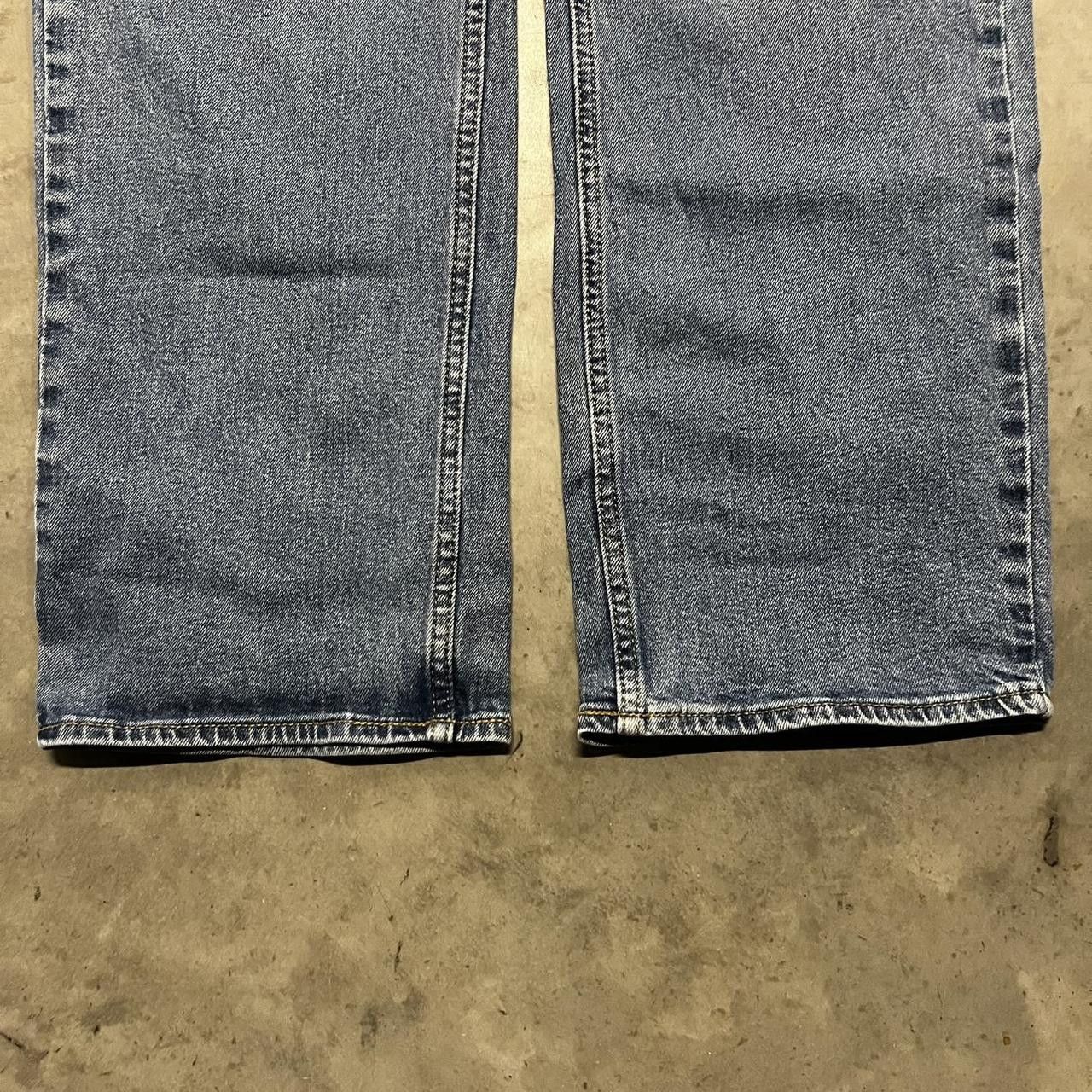 Japanese Brand × Vintage Vintage Y2K/2000s Straight Leg Medium wash denim jeans ! Size US 40 / EU 56 - 4 Thumbnail