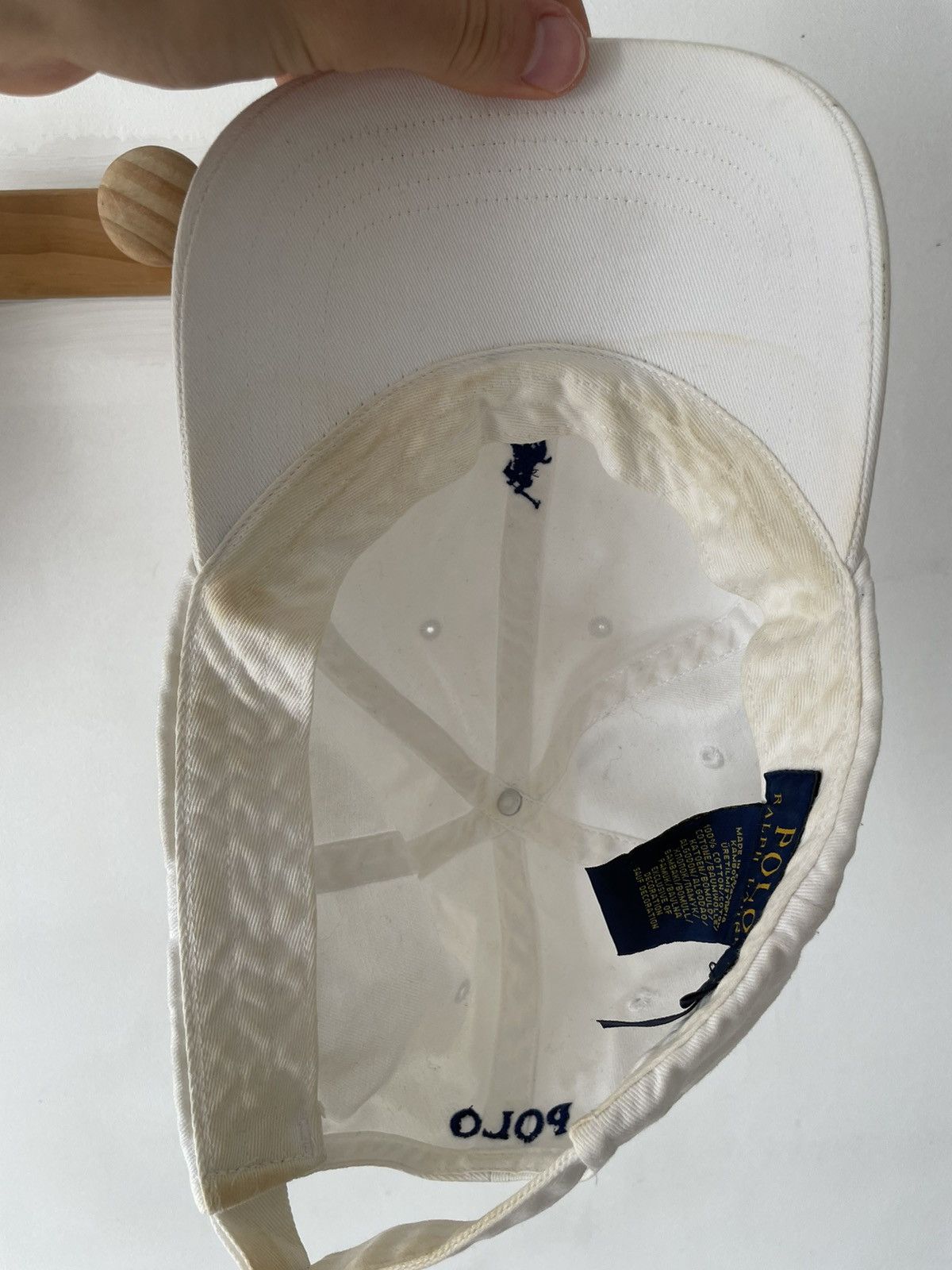 Polo Ralph Lauren White Ralph Lauren Hat Size ONE SIZE - 5 Thumbnail