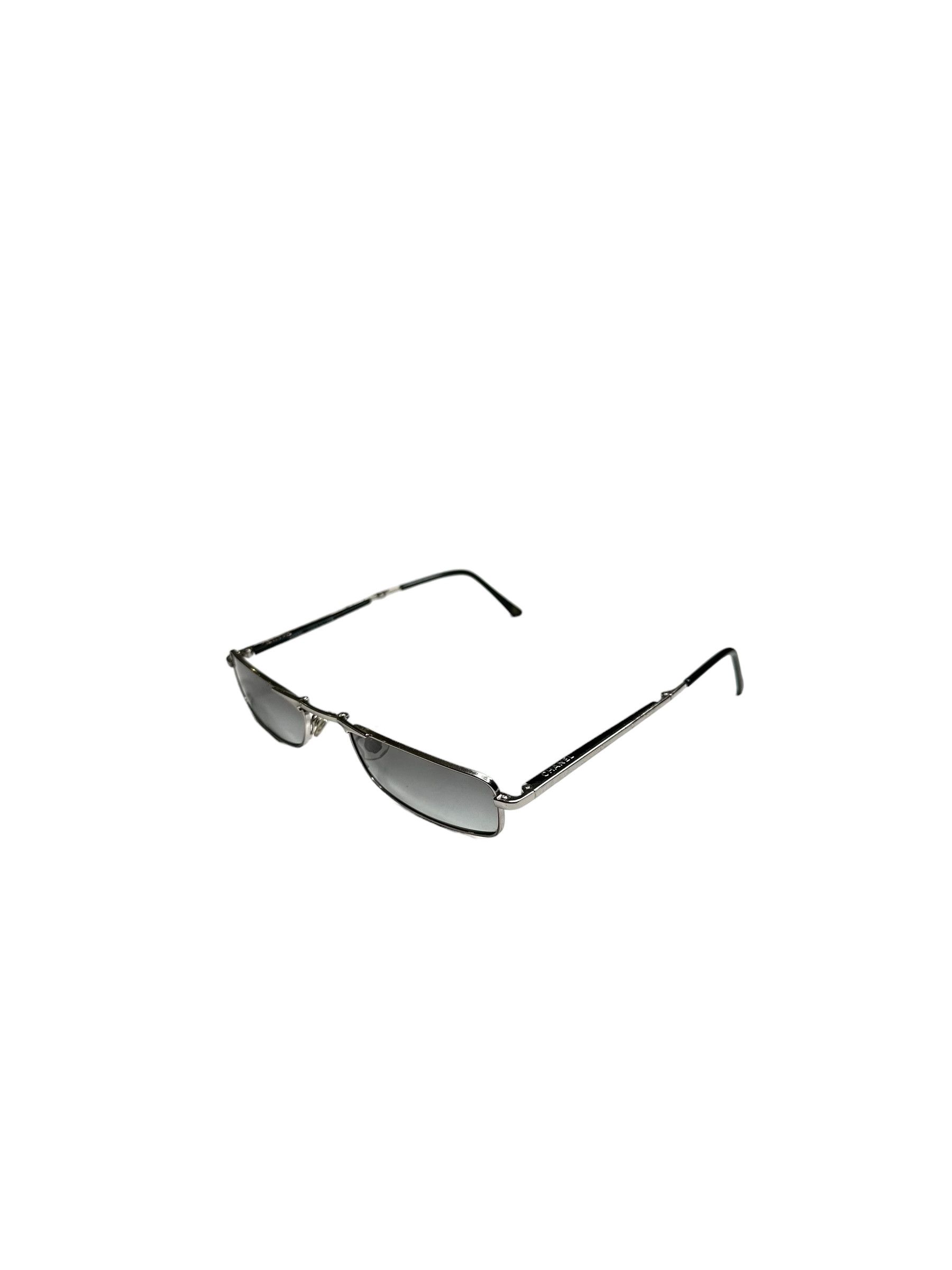 Chanel Chanel Folding Slim Clubman Sunglasses Size ONE SIZE - 1 Thumbnail