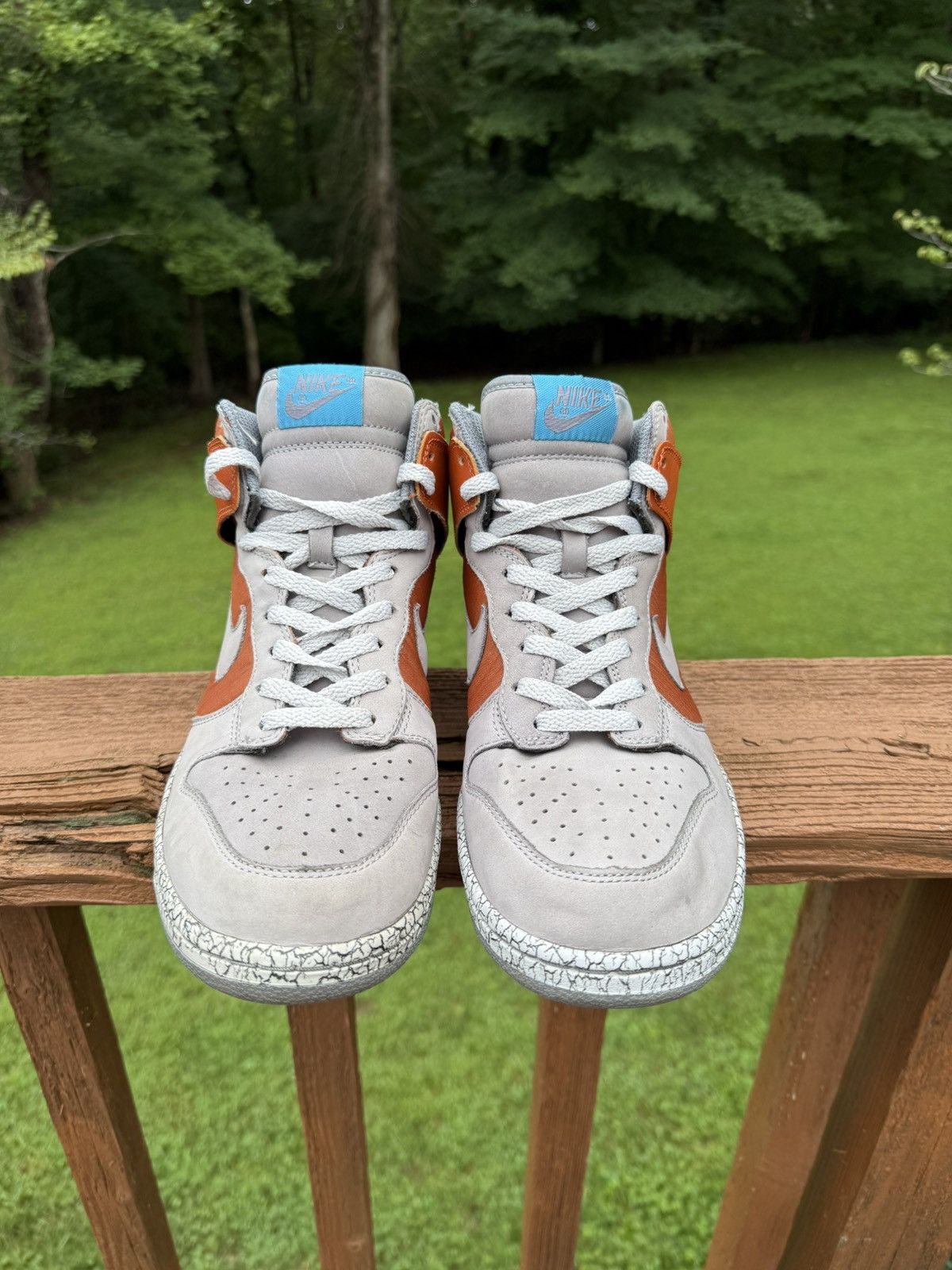 Nike Nike Dunk High Premium Earthquake Mens Size 9 RARE Size US 9 / EU 42 - 2 Thumbnail