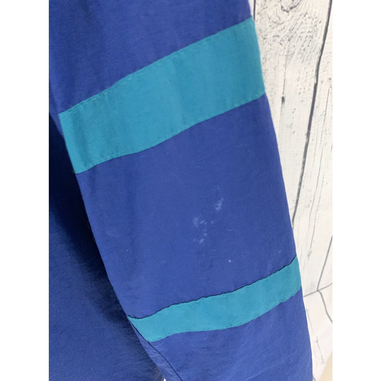 Vintage VINTAGE BANFF CANADA 1/2 Zip Windbreaker Jacket Men's Large Blue Size US L / EU 52-54 / 3 - 6 Thumbnail