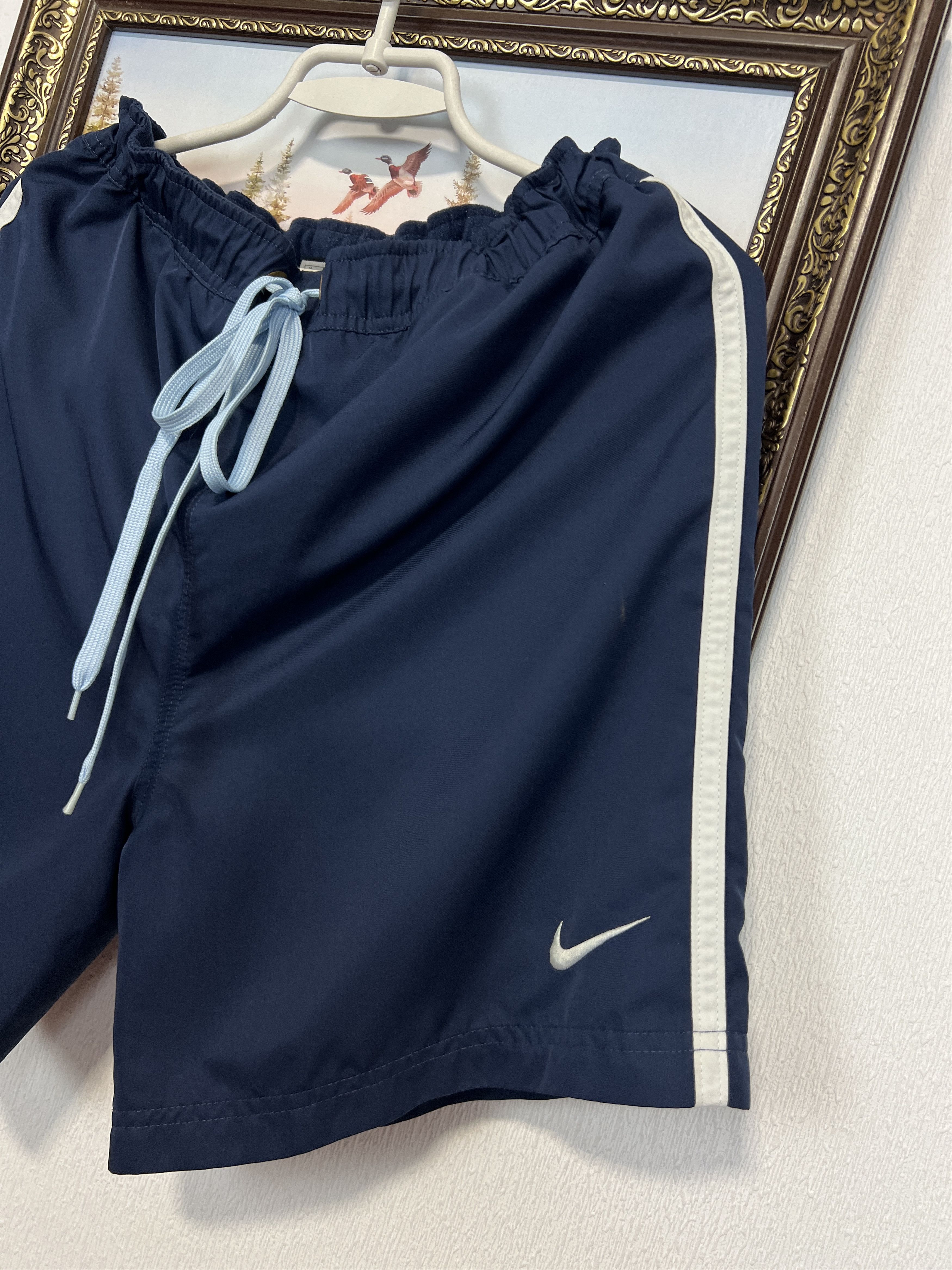 Nike Vintage Nike Shorts Track Swoosh Rare Y2K Hype Athletic Run Size US 32 / EU 48 - 2 Thumbnail