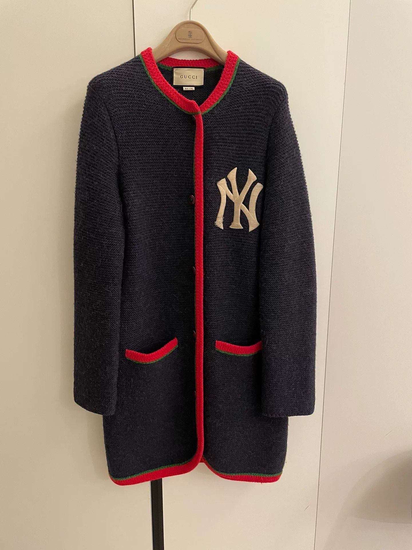 Gucci Gucci Yankees NY Limited Wool Coat Size US S / EU 44-46 / 1 - 1 Thumbnail