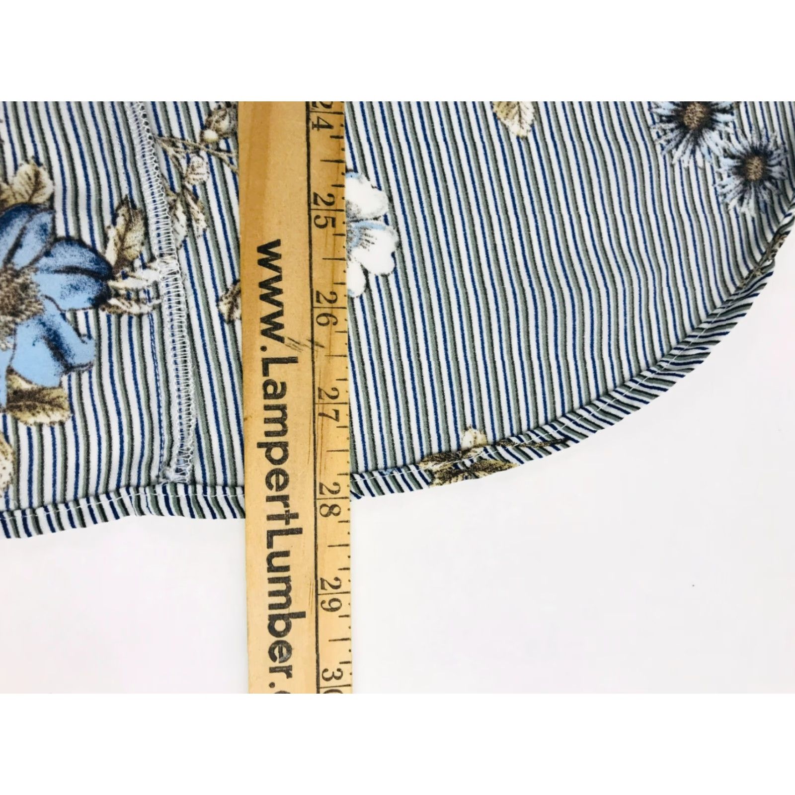 Vintage Mystree Shirt Women S Gray Blue Floral Hi-Low Hem Sleeveless Button Up Ladies Small Floral Pattern Modern Women’s Size S / US 4 / IT 40 - 4 Thumbnail