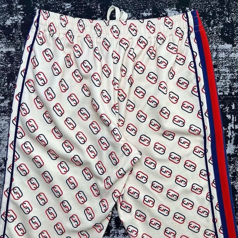 Gucci gucci logo printed drawstring jogger pants Size US 27 - 5 Thumbnail
