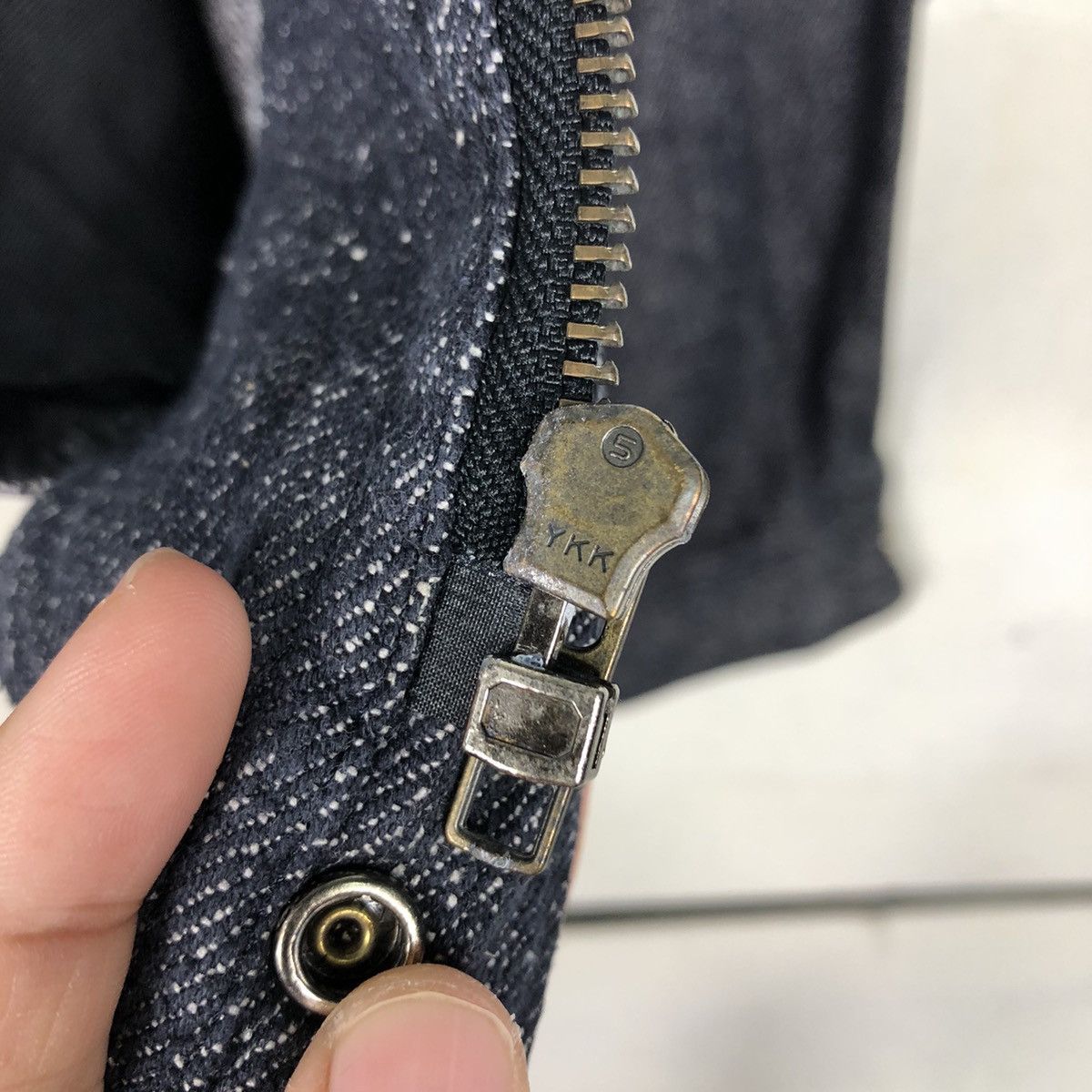 Japanese Brand 📌Vintage Denim Bomber Jacket Mige Parso Issey Miyake Size US M / EU 48-50 / 2 - 19 Thumbnail