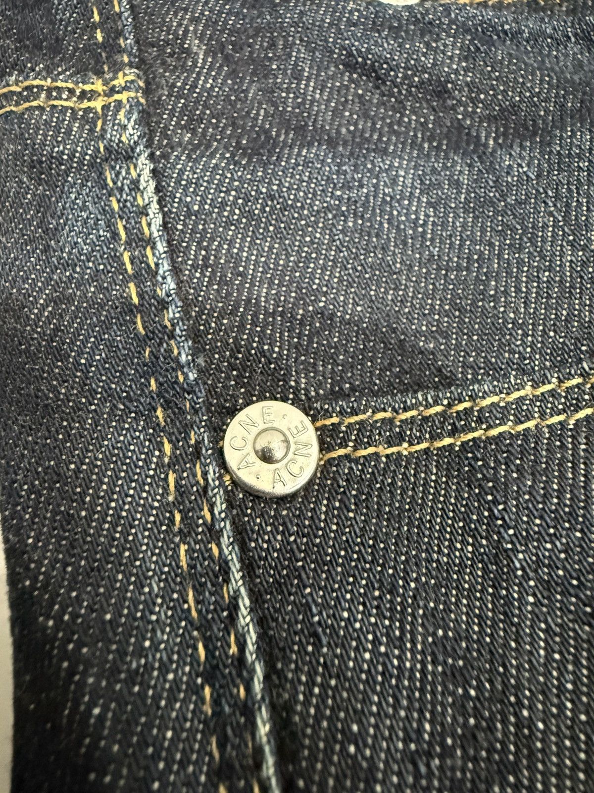 Acne Studios 00’s ACNE STUDIOS RARE Y2K SLIM JEANS AVANT-GARDE Size US 30 / EU 46 - 6 Thumbnail