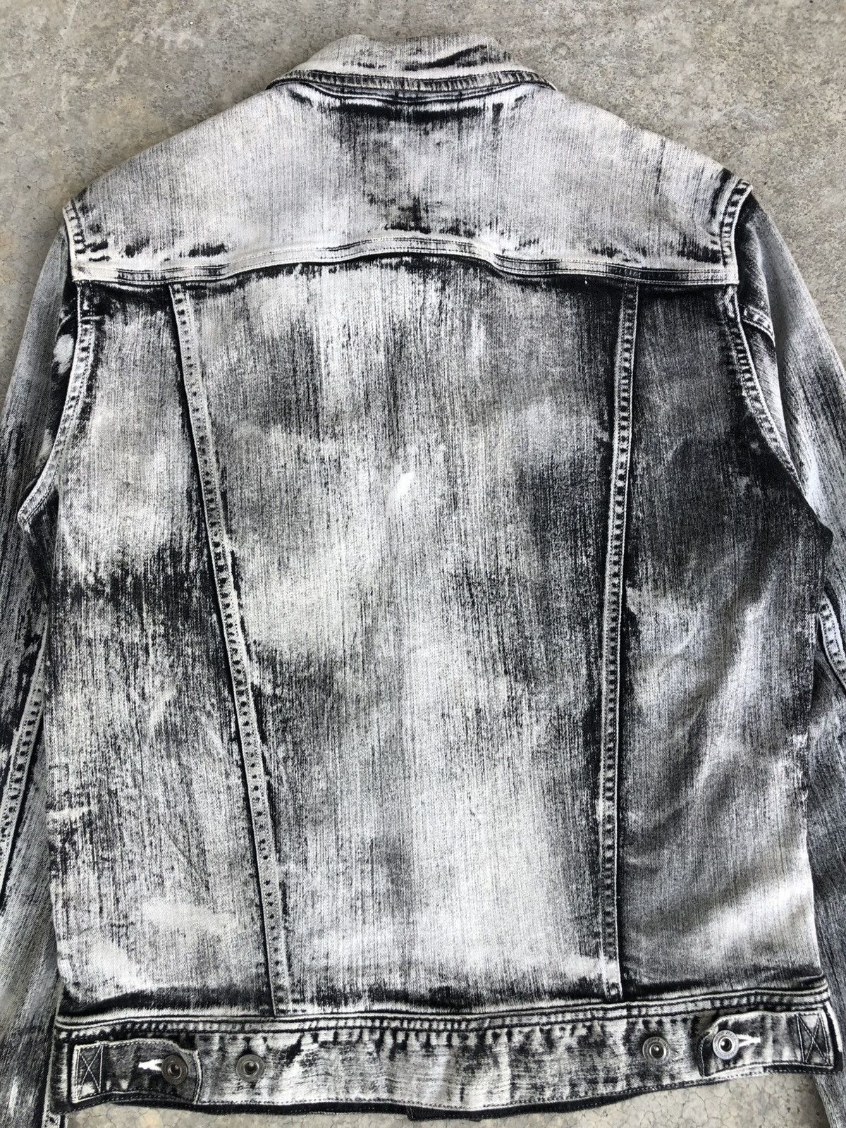 semanticdesign Semantic Design Denim Jacket Distressed Denim Size US M / EU 48-50 / 2 - 11 Thumbnail