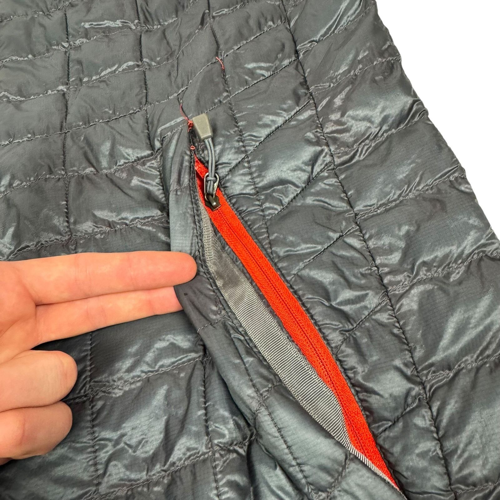 The North Face The North Face Thermoball Men's Gray Full Zip Eco Vest Small Size US S / EU 44-46 / 1 - 6 Thumbnail