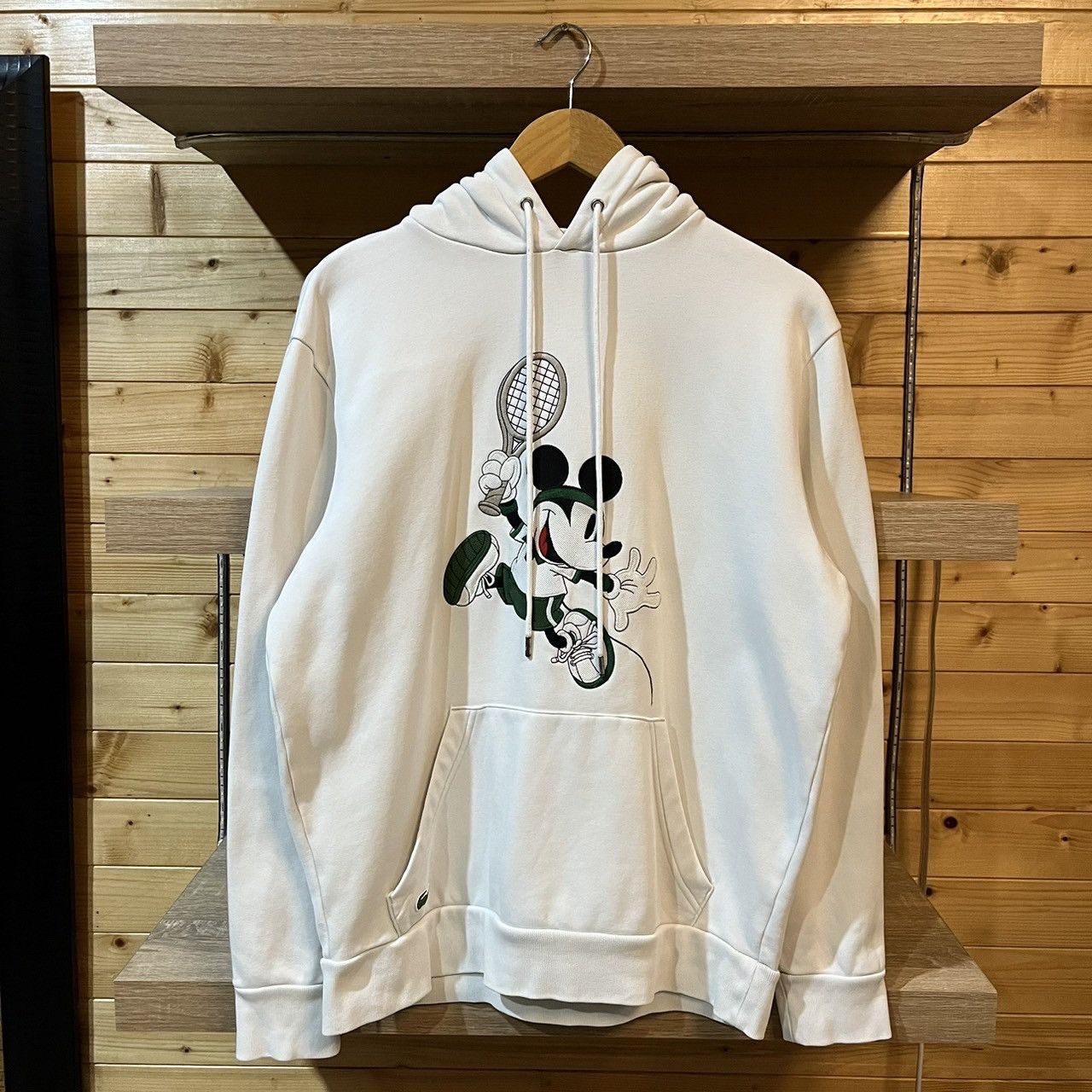 Lacoste mickey mouse jumper best sale