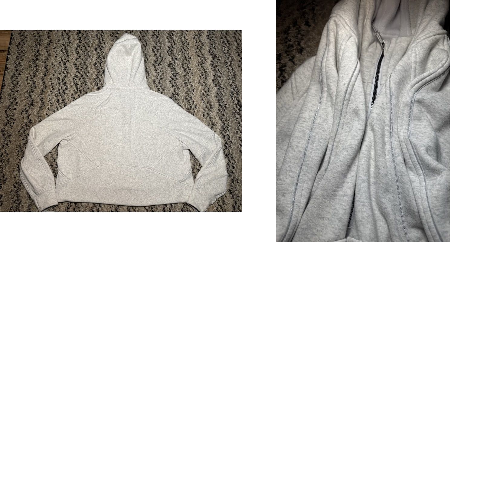 Lululemon Lululemon Scuba Half Zip Oversized Pullover Hoodie XL/XXL Light Gray Plush Womens Sweatshirt 1/2 Zip Hawaii Theme Size XL / US 12-14 / IT 48-50 - 8 Thumbnail