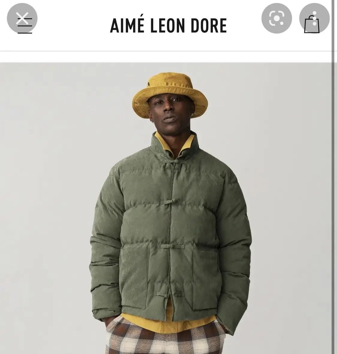 Aime Leon Dore Aime Leon Dore Down Cardigan Puffer Size US L / EU 52-54 / 3 - 1 Thumbnail