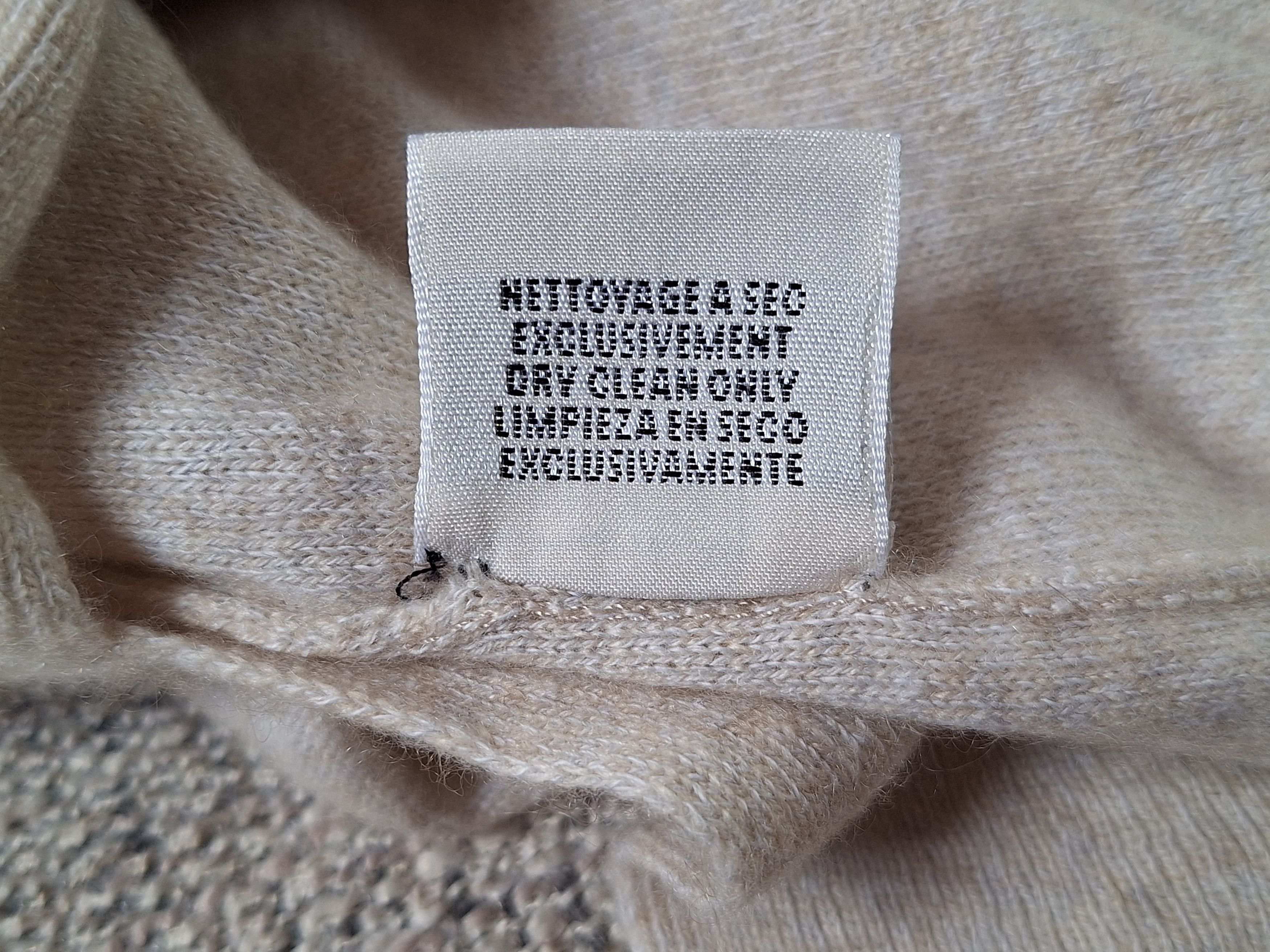 Hermes HERMES PARIS / V Neck Cashmere Sweater Size XXS / US 00 / IT 34 - 8 Thumbnail
