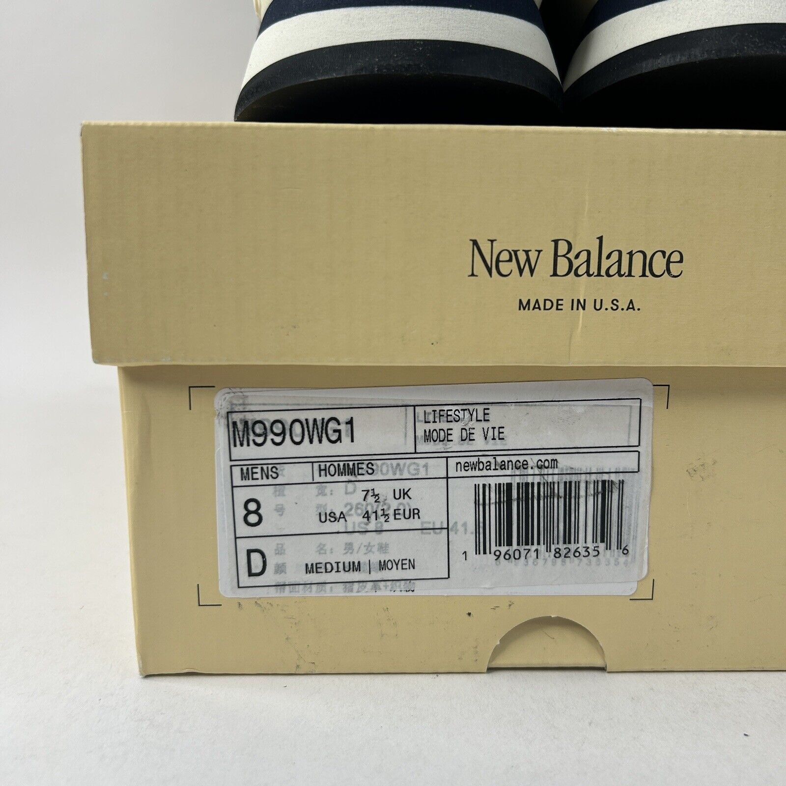 New Balance New Balance x Teddy Santis 990v1 “Blue Grey” 2024 Size US 8 / EU 41 - 5 Thumbnail