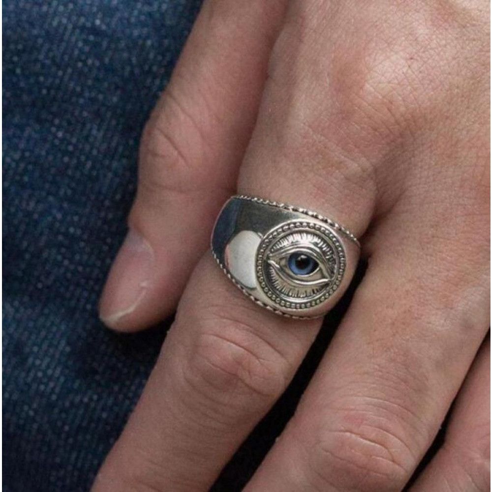 Japanese Brand Devil Eyes Niche Ring Gothic Size ONE SIZE - 2 Thumbnail