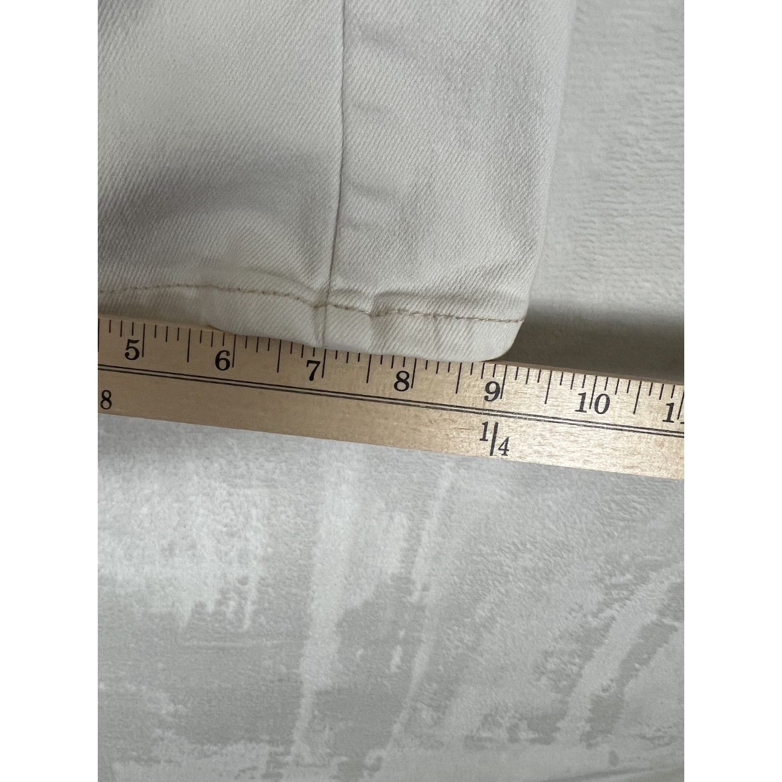 Levi's Vintage Levi's Perfectly Slimming 512 Bootcut White Denim Je Size 30" / US 8 / IT 44 - 7 Thumbnail