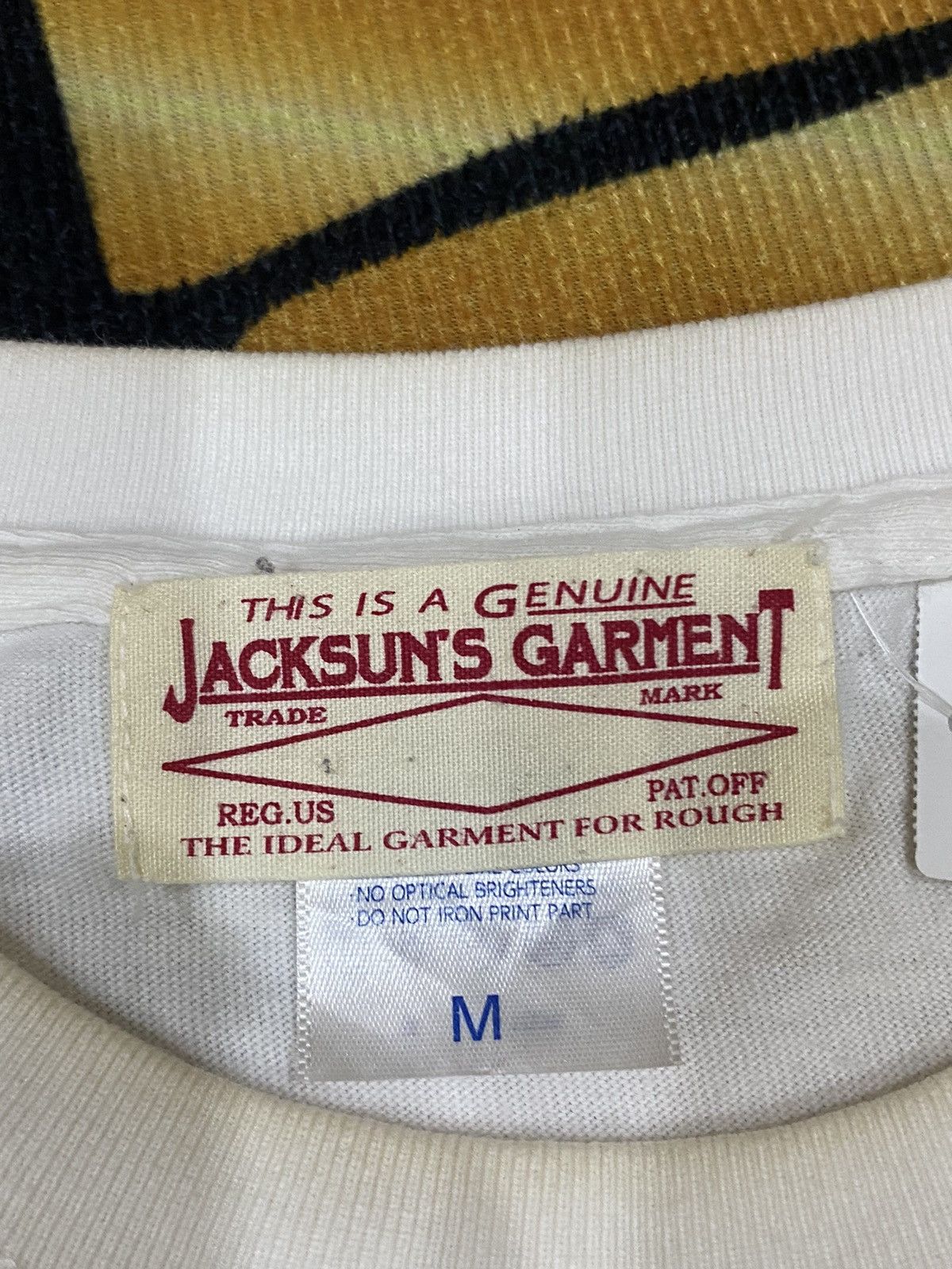 Vintage RARE VINTAGE Y2K JACK SUNS MOTORCYCLE WHITE TEE Size US M / EU 48-50 / 2 - 5 Thumbnail
