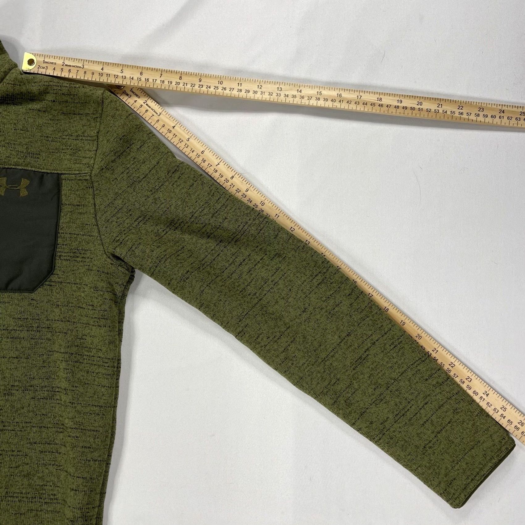 Under Armour Under Armour Men's M Sweater Fleece UA Specialist Henley 2.0 L/S 1316276 Green Size US M / EU 48-50 / 2 - 5 Thumbnail