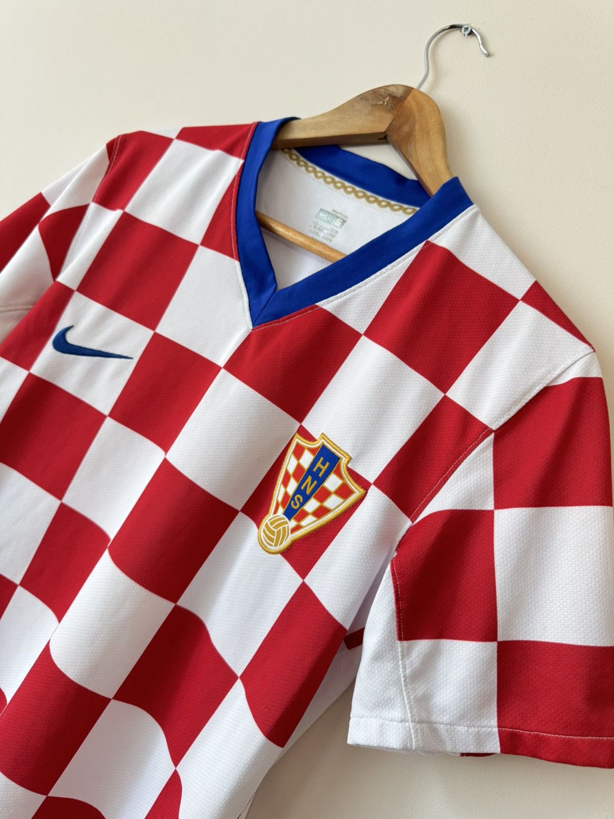 Nike Vintage Croatia 2008-2009 Home Soccer Jersey Football Shirt Size US S / EU 44-46 / 1 - 6 Thumbnail