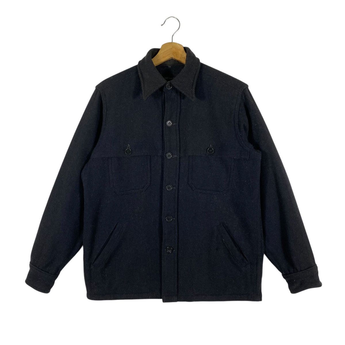 Vintage Vintage 70s Norm Thompson Wool Button Jacket M Size Size US M / EU 48-50 / 2 - 1 Thumbnail