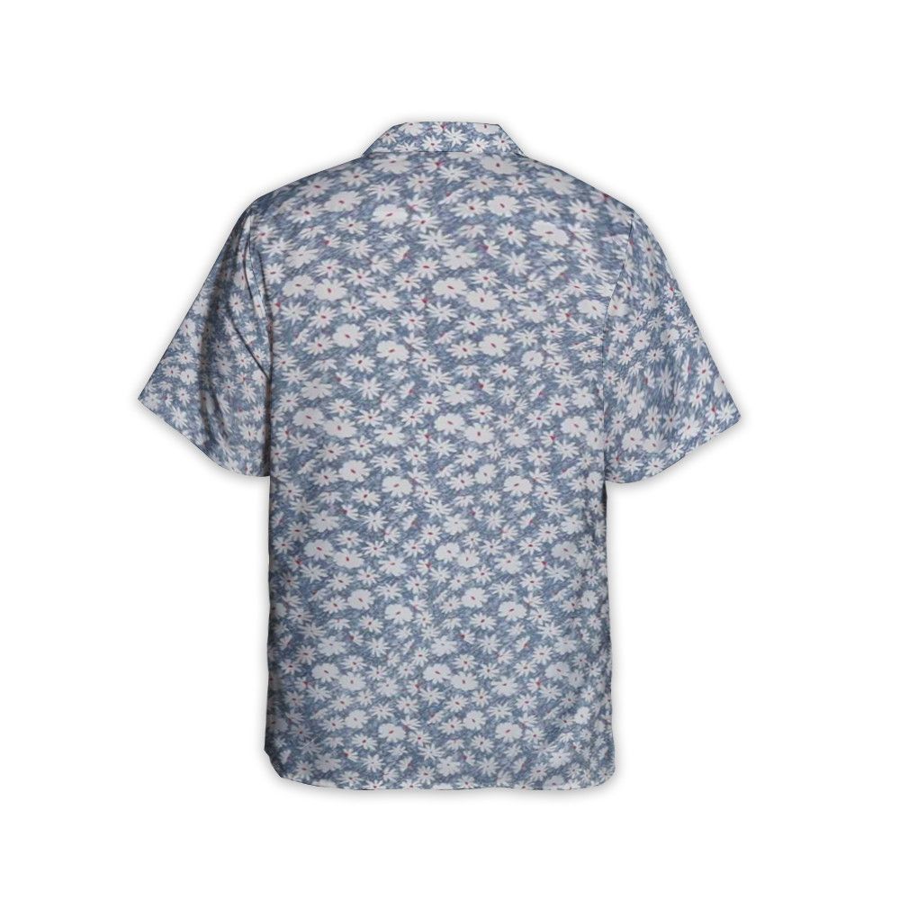 Designer Floral-Print Cotton Shirt – Classic Elegance in Bloom Size US L / EU 52-54 / 3 - 4 Thumbnail
