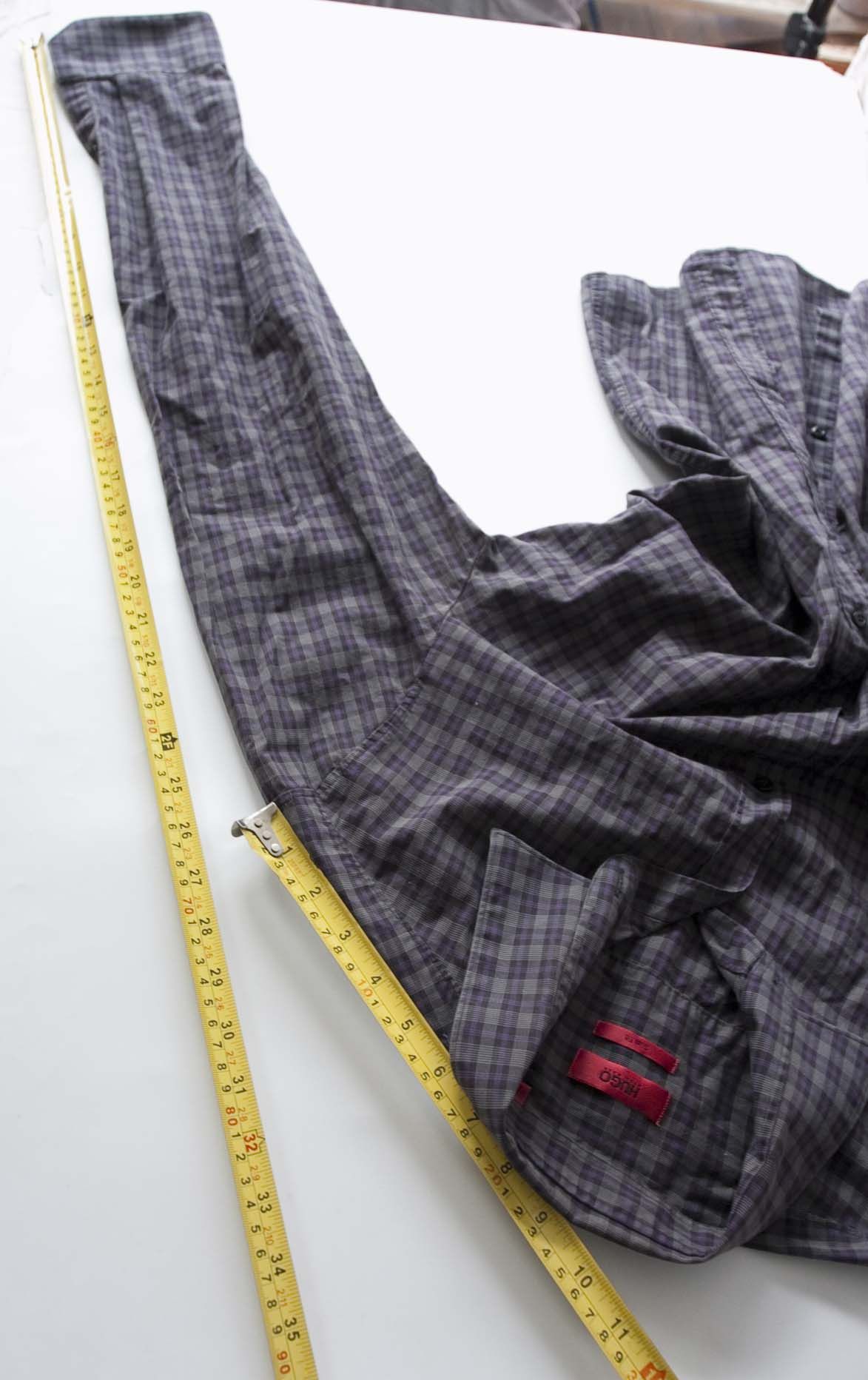 Hugo Boss Hugo Boss Shirt Slim Fit Size M Purple/ Gray Size US M / EU 48-50 / 2 - 6 Thumbnail