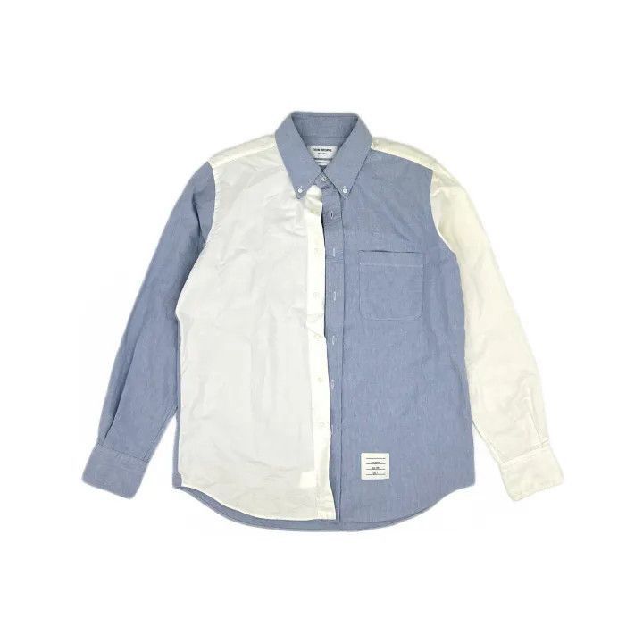 Thom Browne Thom Browne Cotton Oxford Long Sleeve Shirt -2507 Size US M / EU 48-50 / 2 - 8 Thumbnail